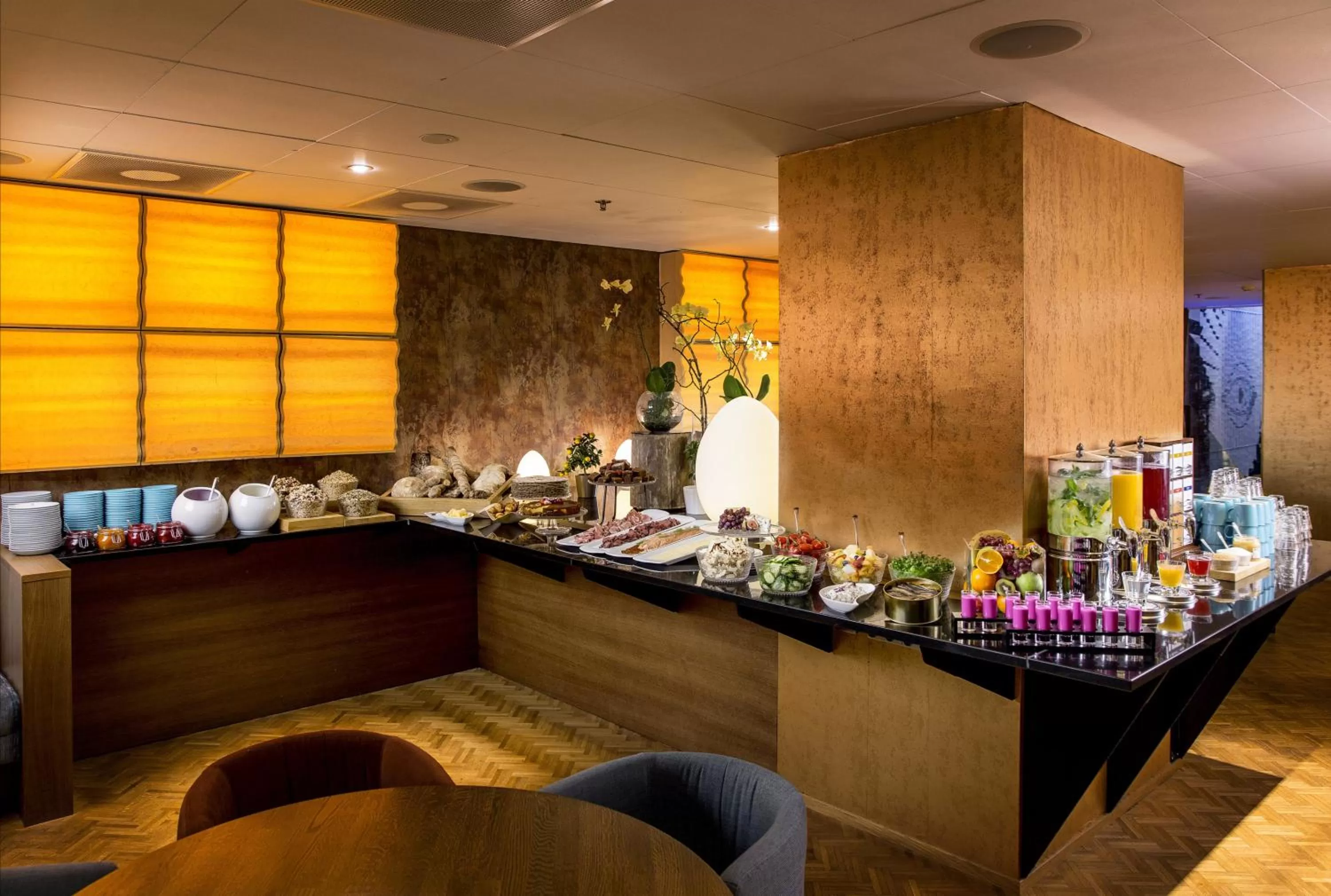 Buffet breakfast in Hotel Klaus K