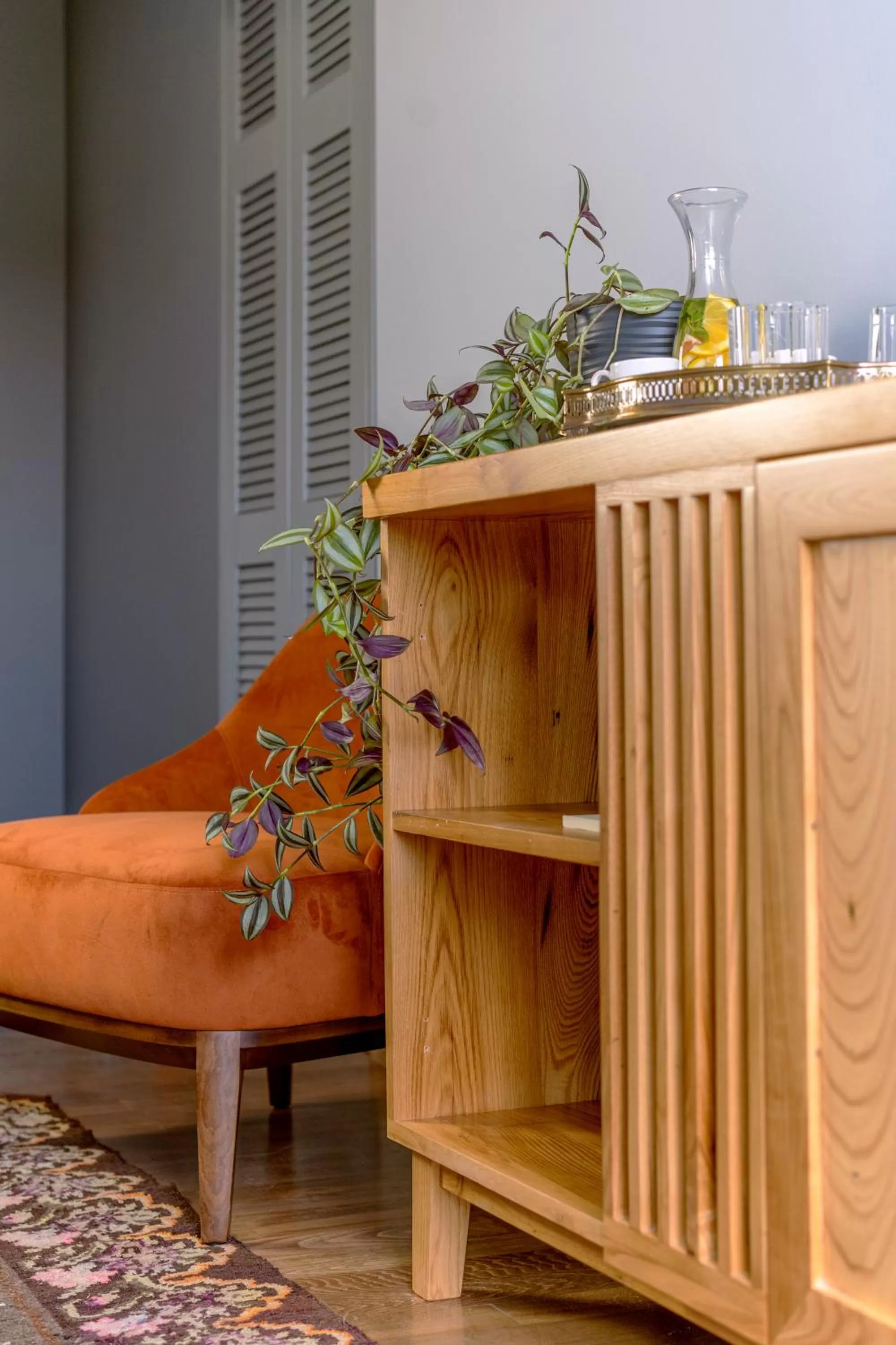 Decorative detail in The Blue Fox Hotel