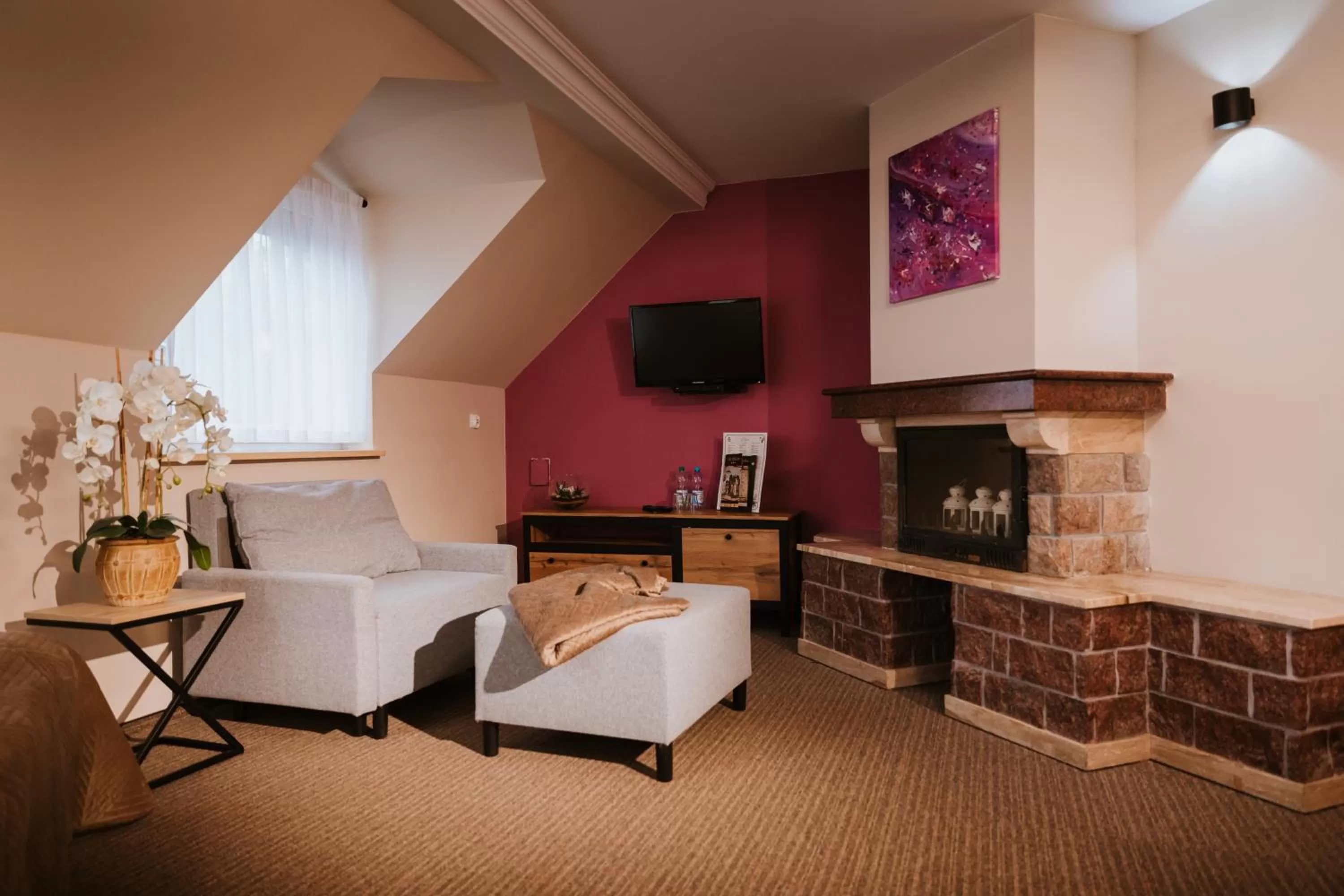 Seating area in Villa Palladium