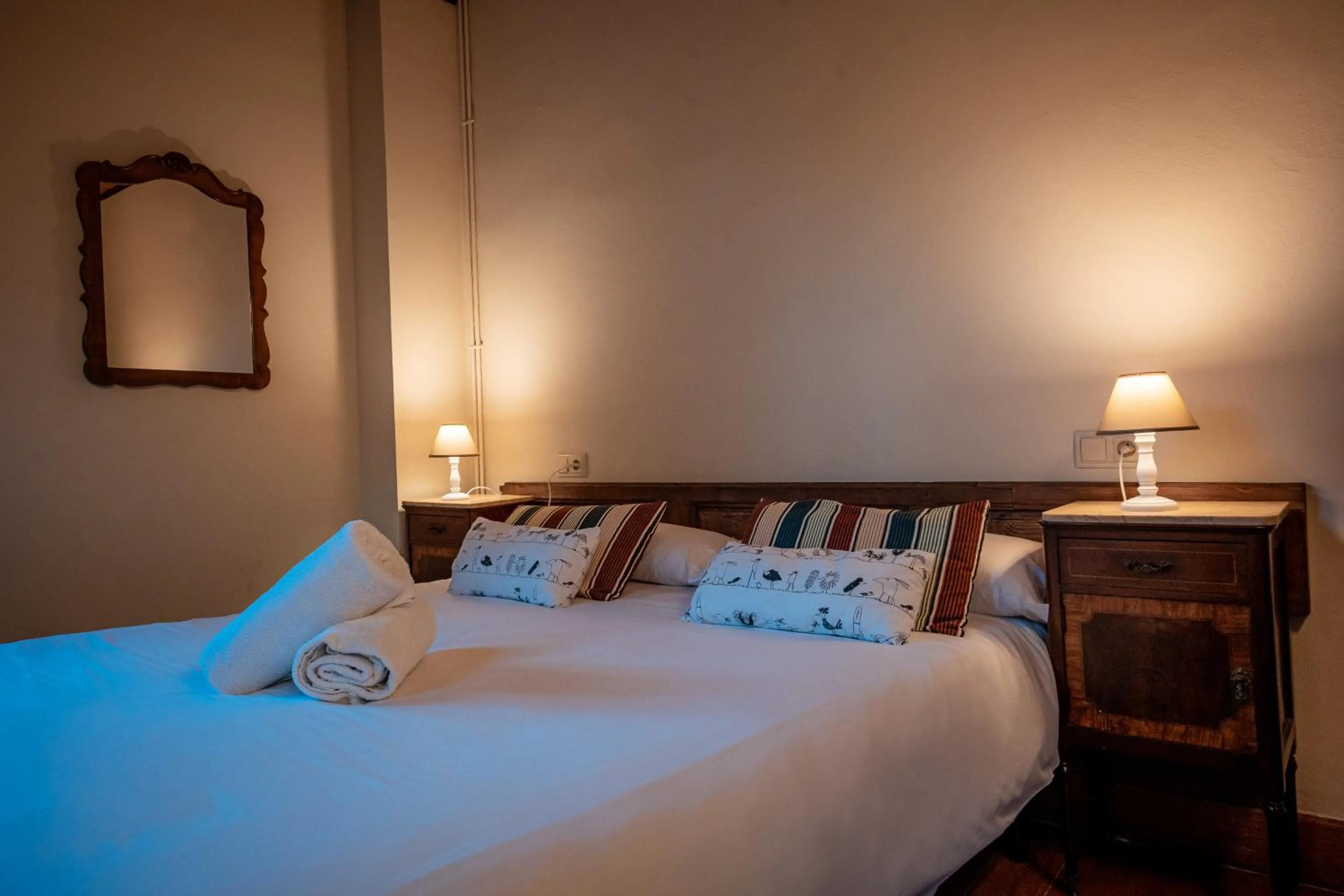 Bed in Hotel Mas de Xaxas