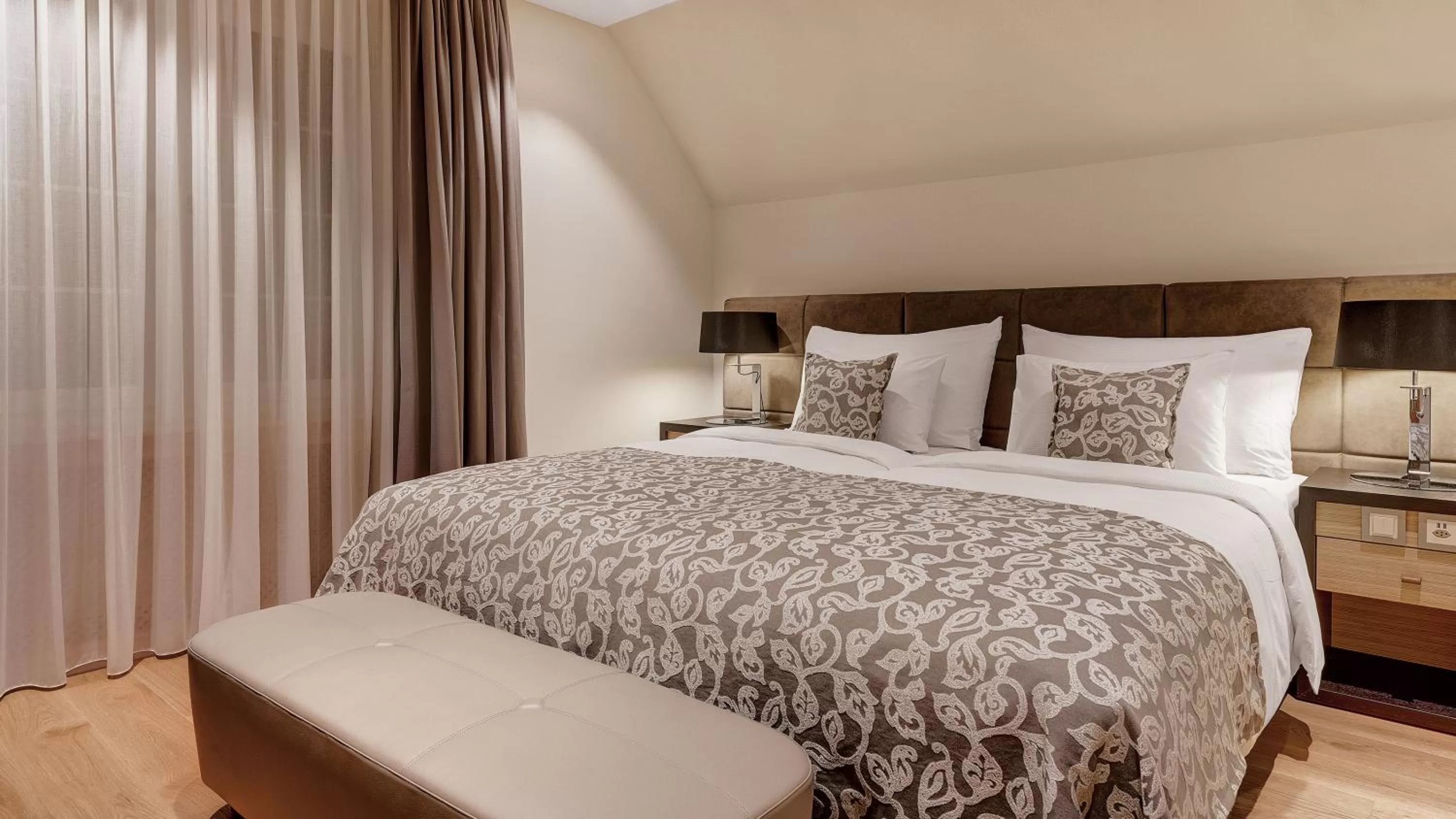 Bed in Hotel Alte Post Bonaduz