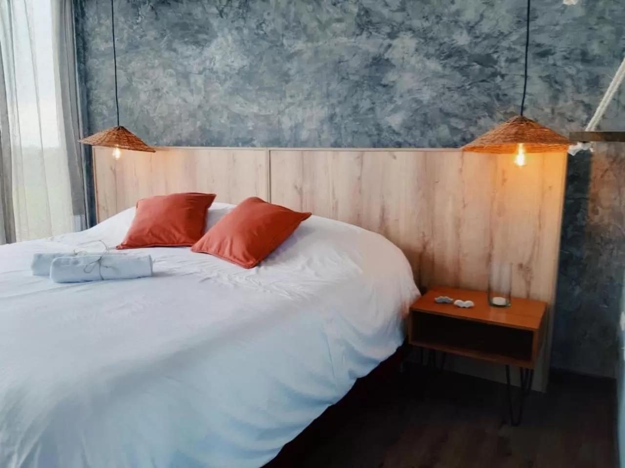 Bed in Ecohotel Monte Tierra Habitaciones y Glamping