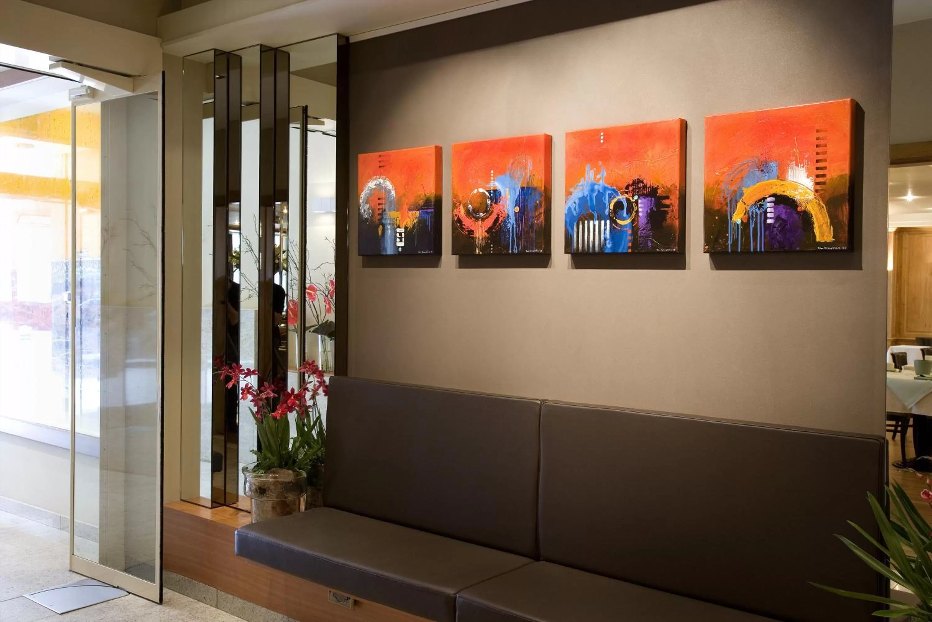 Lobby or reception in Hotel Pacific