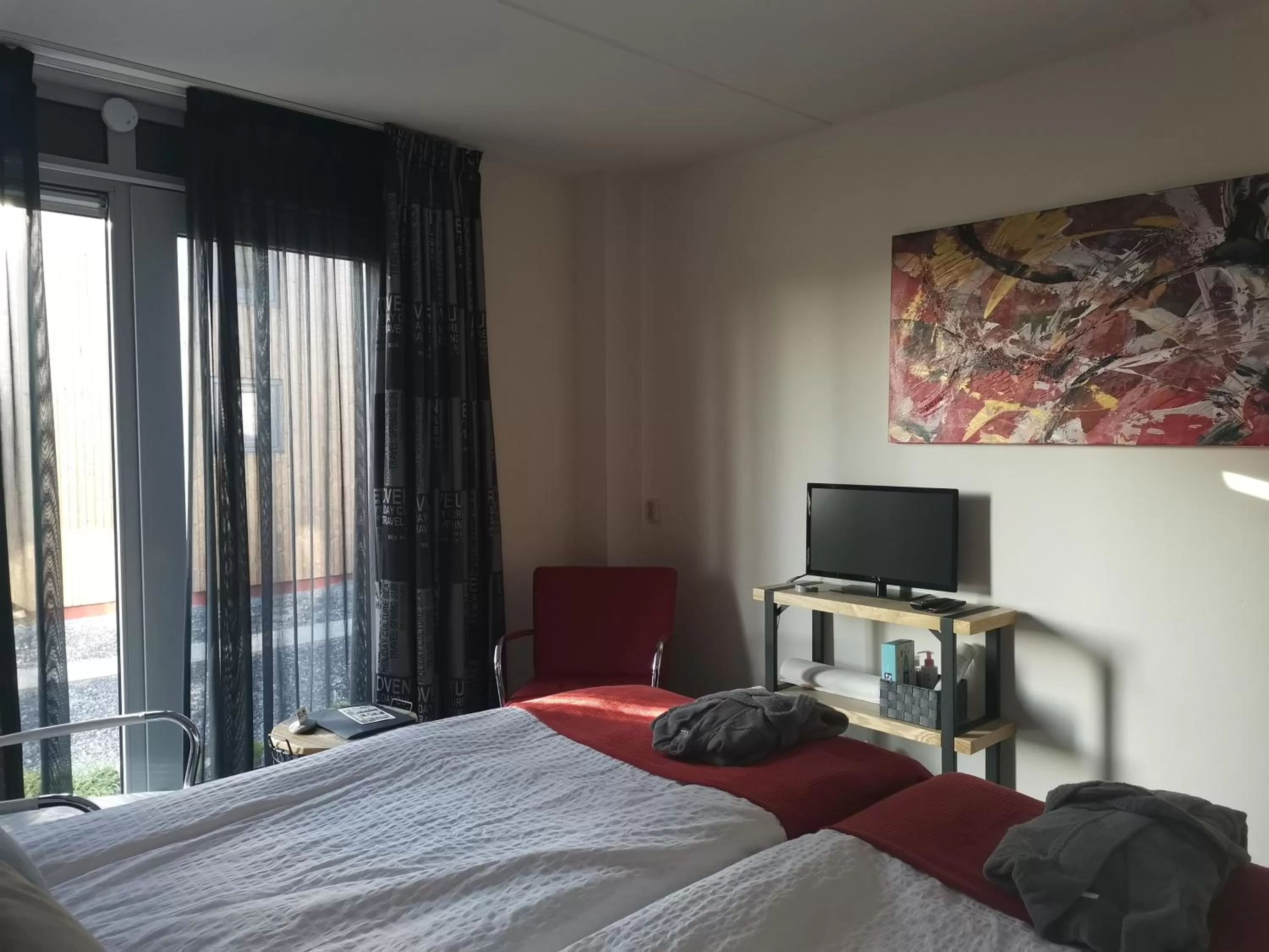 Bedroom, Bed in B&B Bovenweg