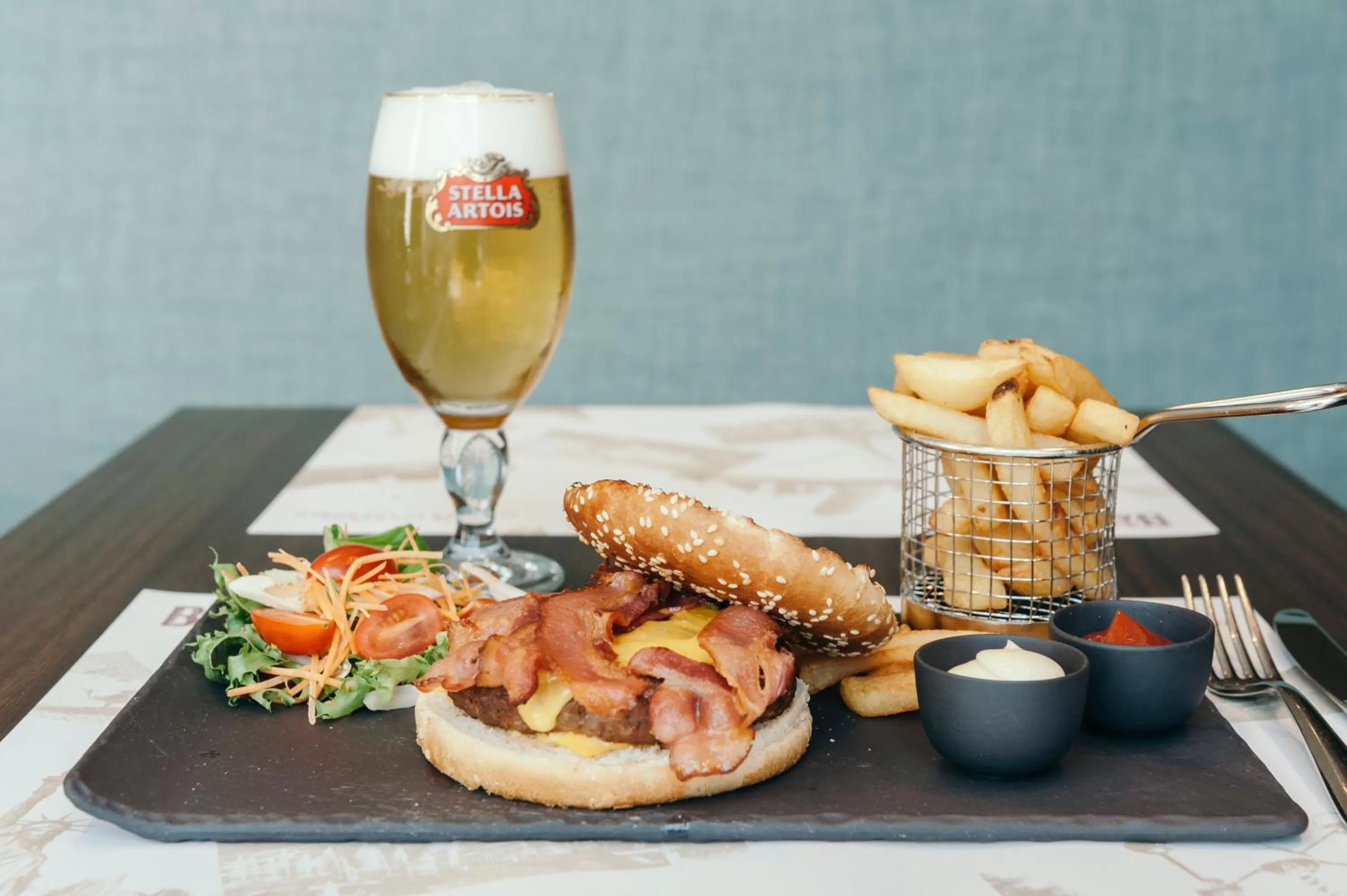 Lunch in Leopold Hotel Oudenaarde