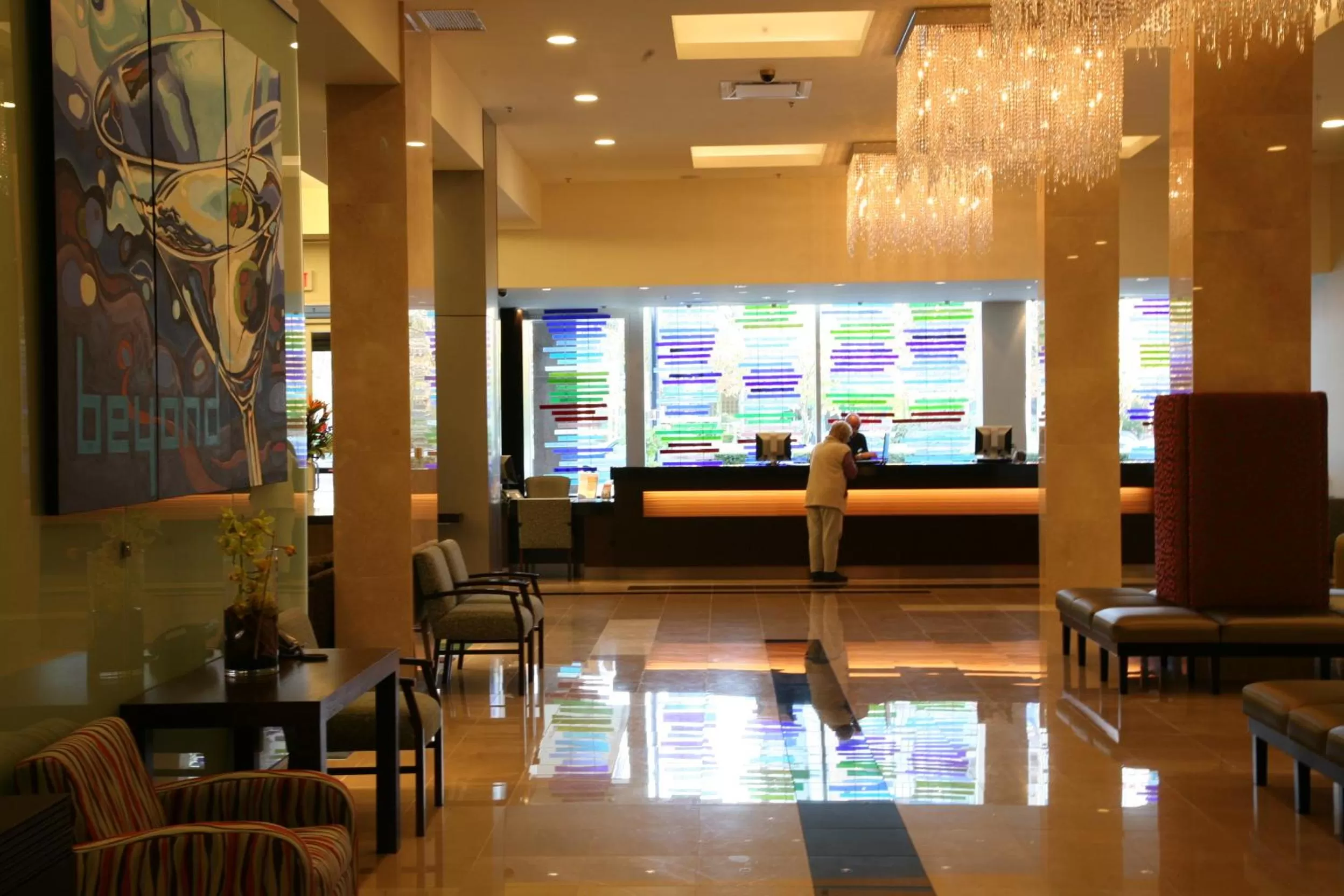 Lobby or reception in Century Plaza Hotel