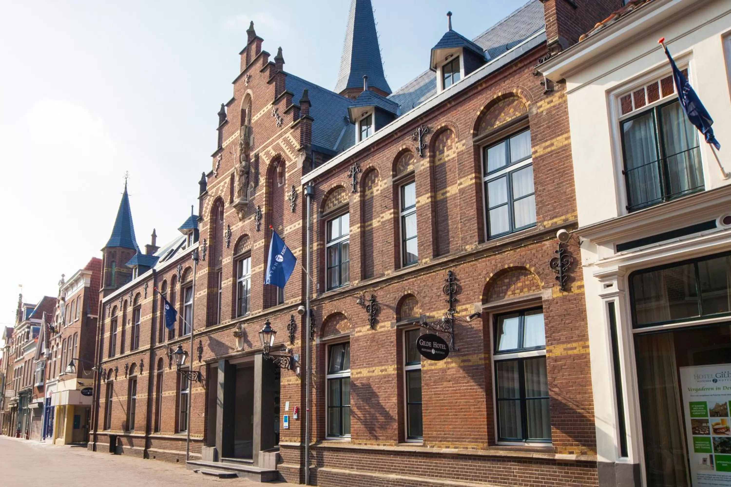 Facade/entrance in Fletcher Hotel Gilde