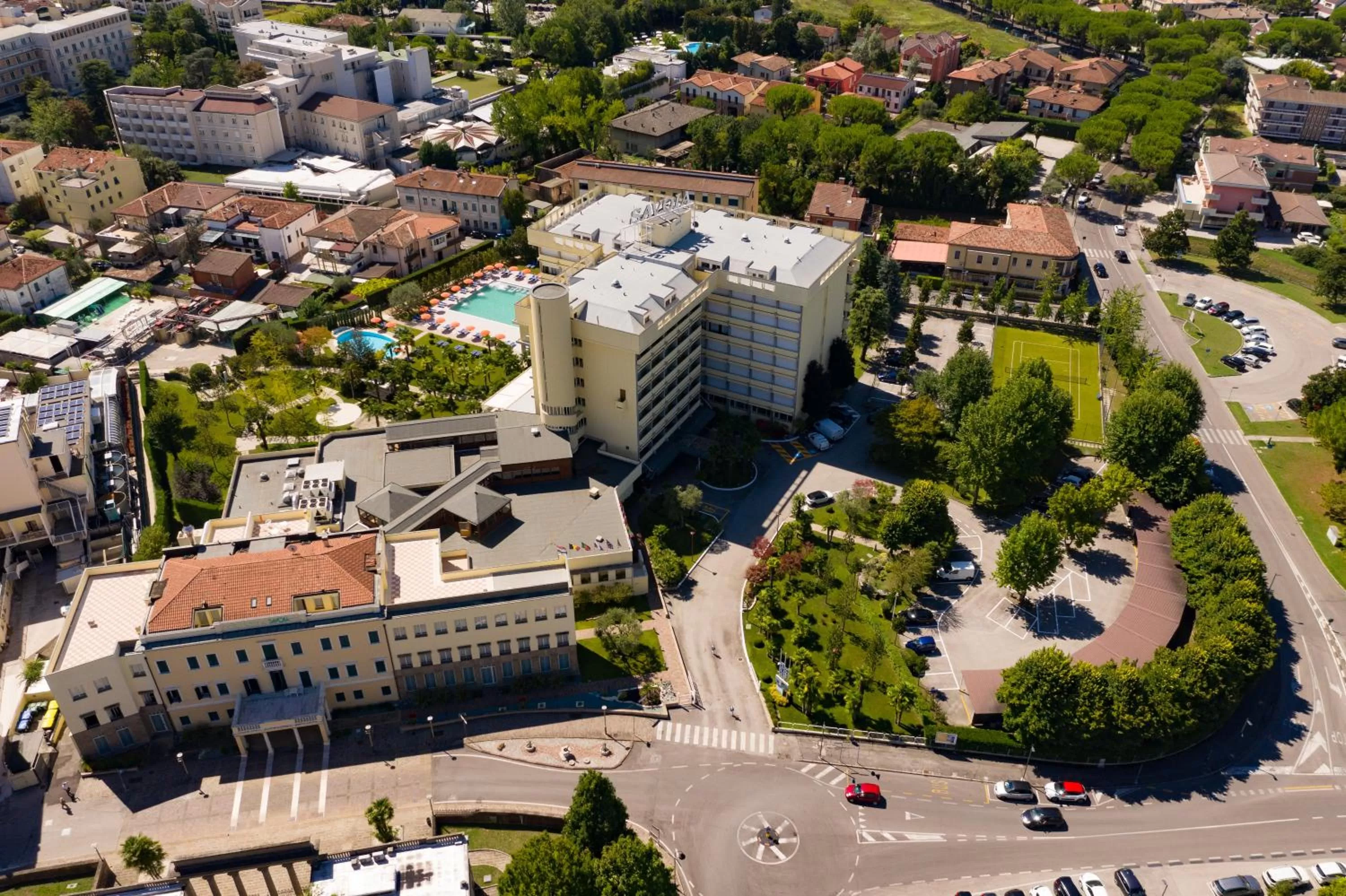 Bird's eye view in Hotel Savoia Thermae & SPA