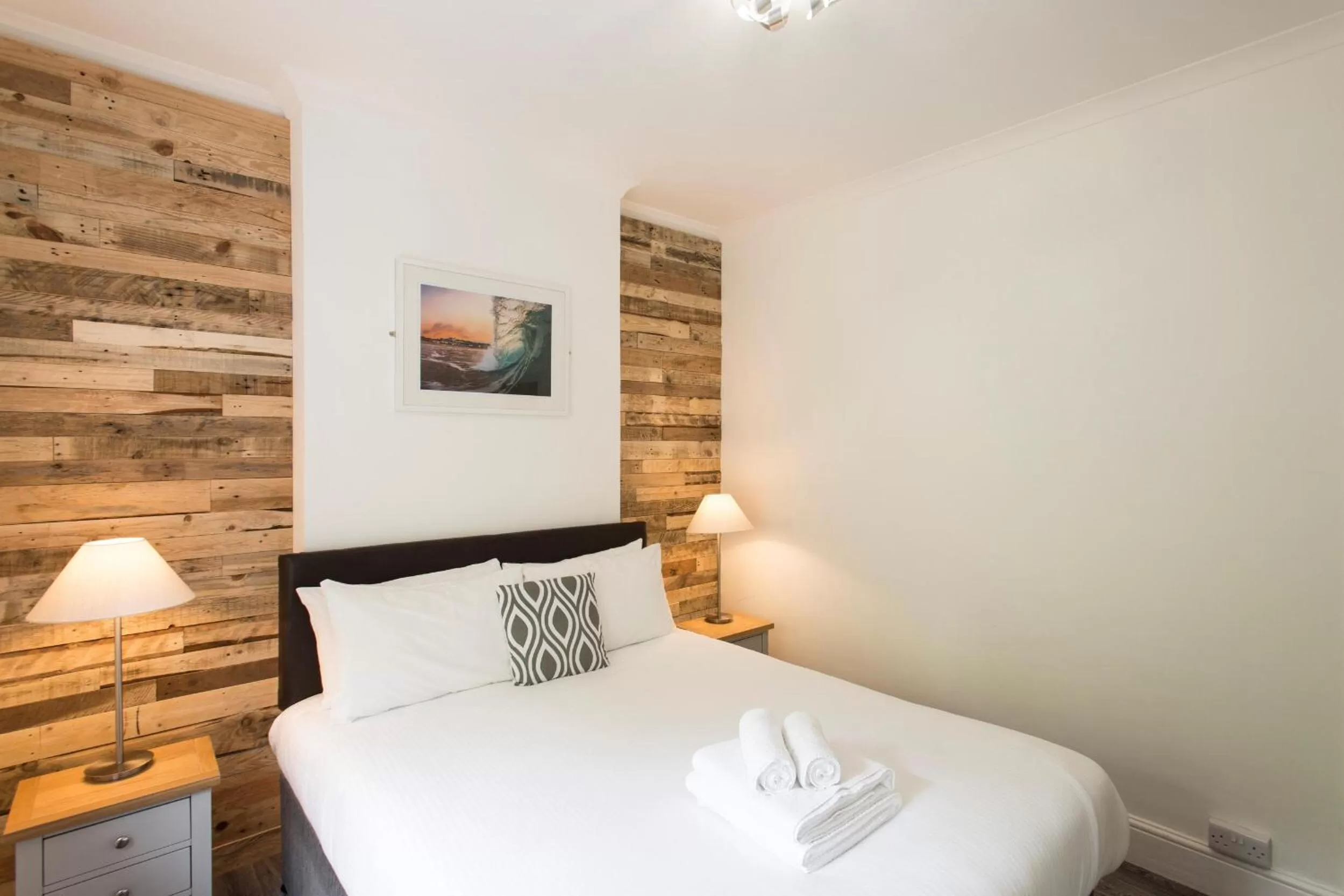 Bed in Tregenna Castle Resort