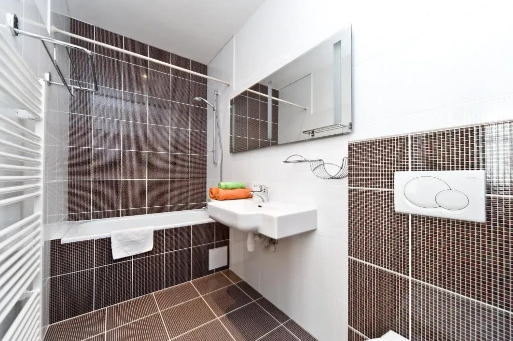 Bathroom in Old Town - Dusni Apartments