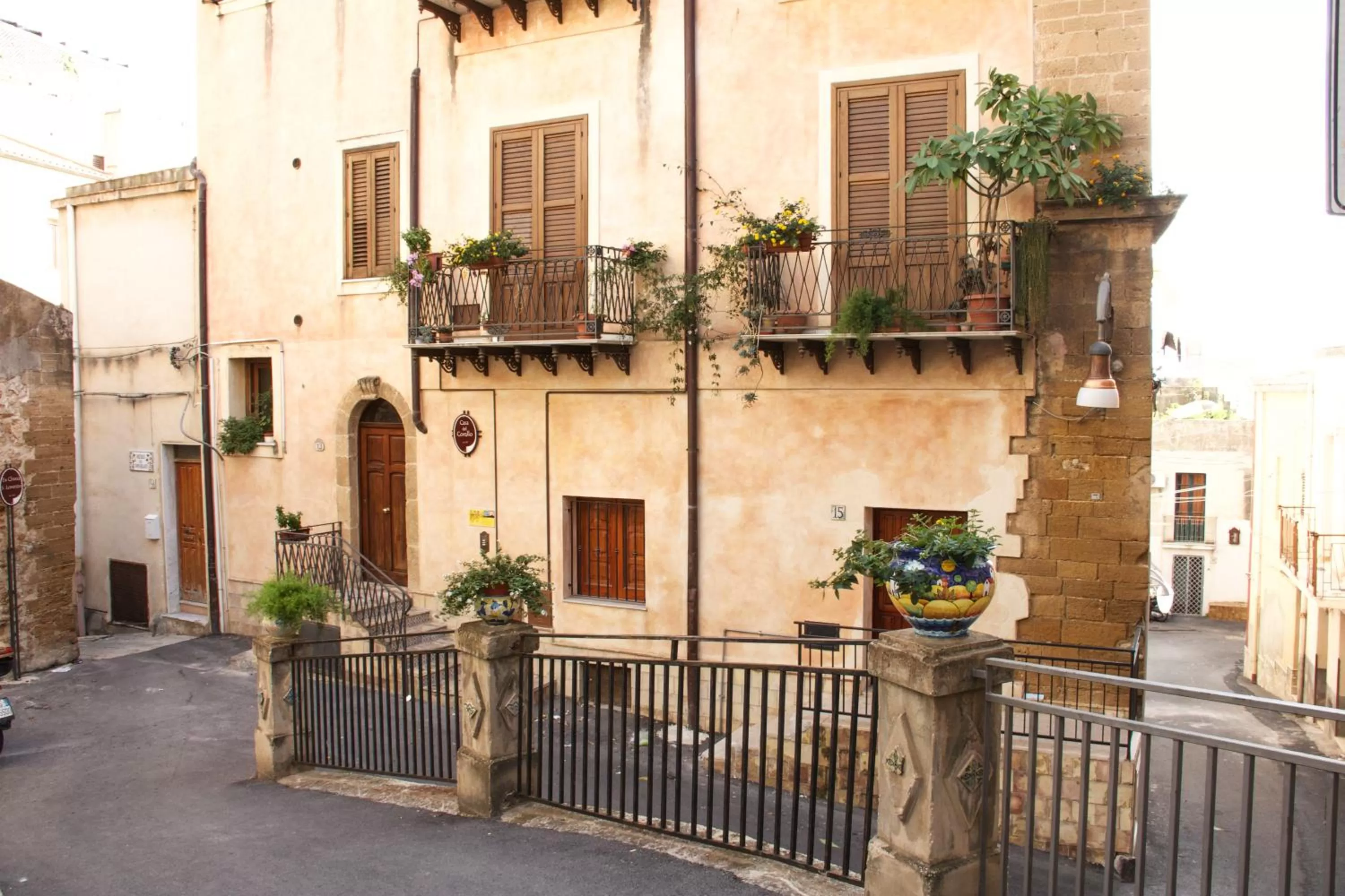 Facade/entrance in B&B Porta Bagni