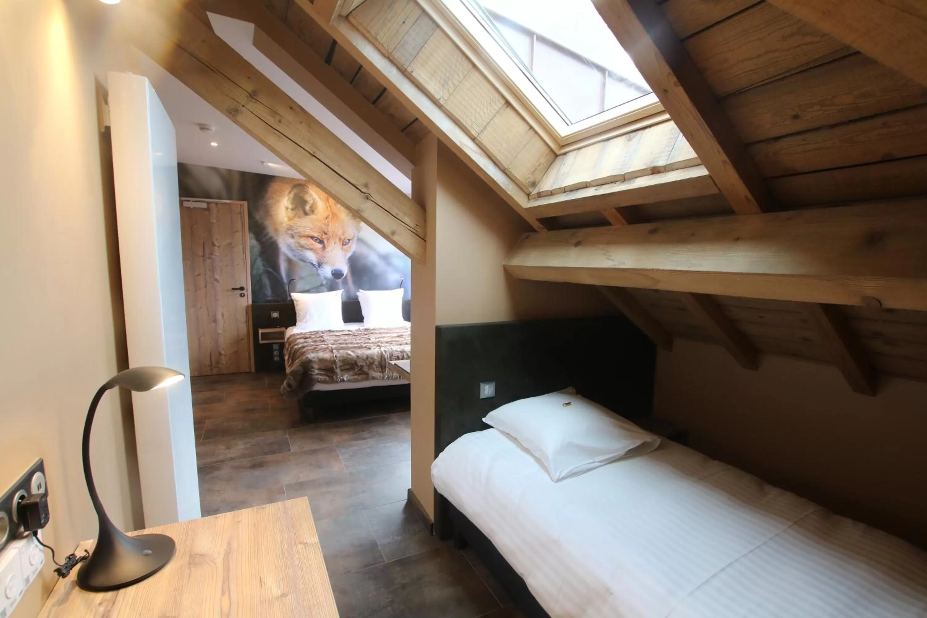 Photo of the whole room, Bed in Les Loges Du Parc