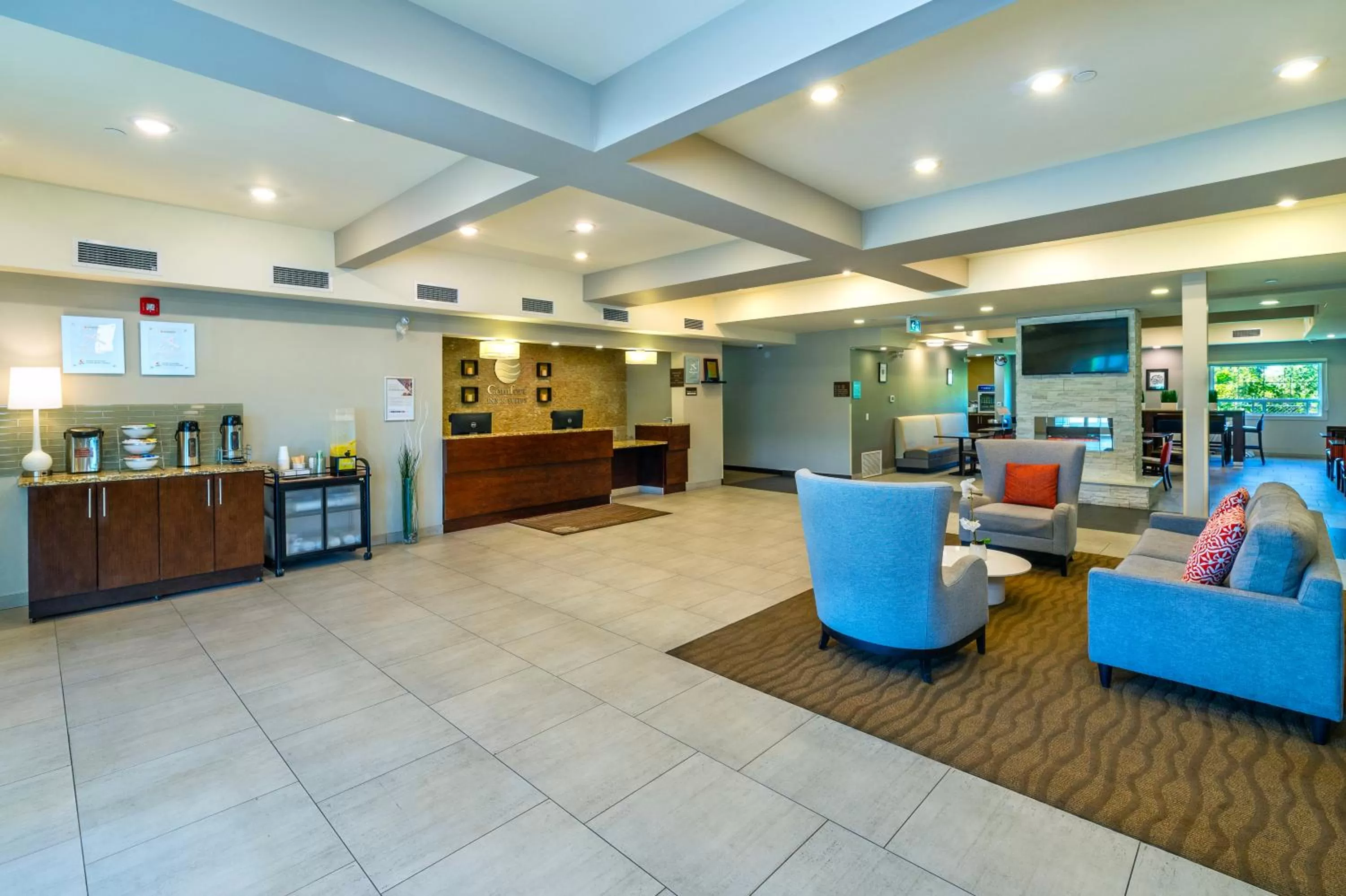 Lobby or reception in Comfort Inn & Suites