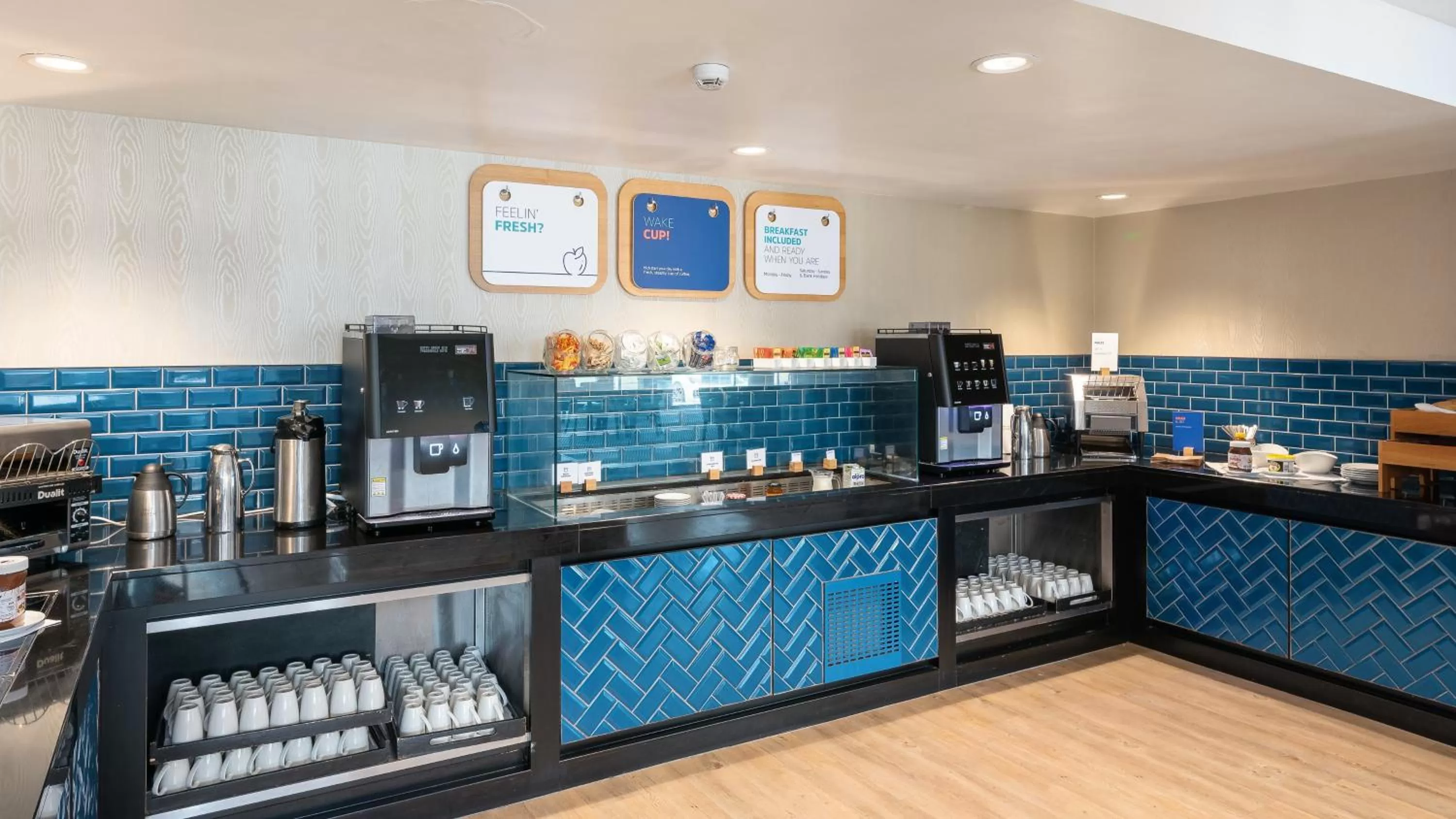 Breakfast in Holiday Inn Express Leigh - Sports Village by IHG