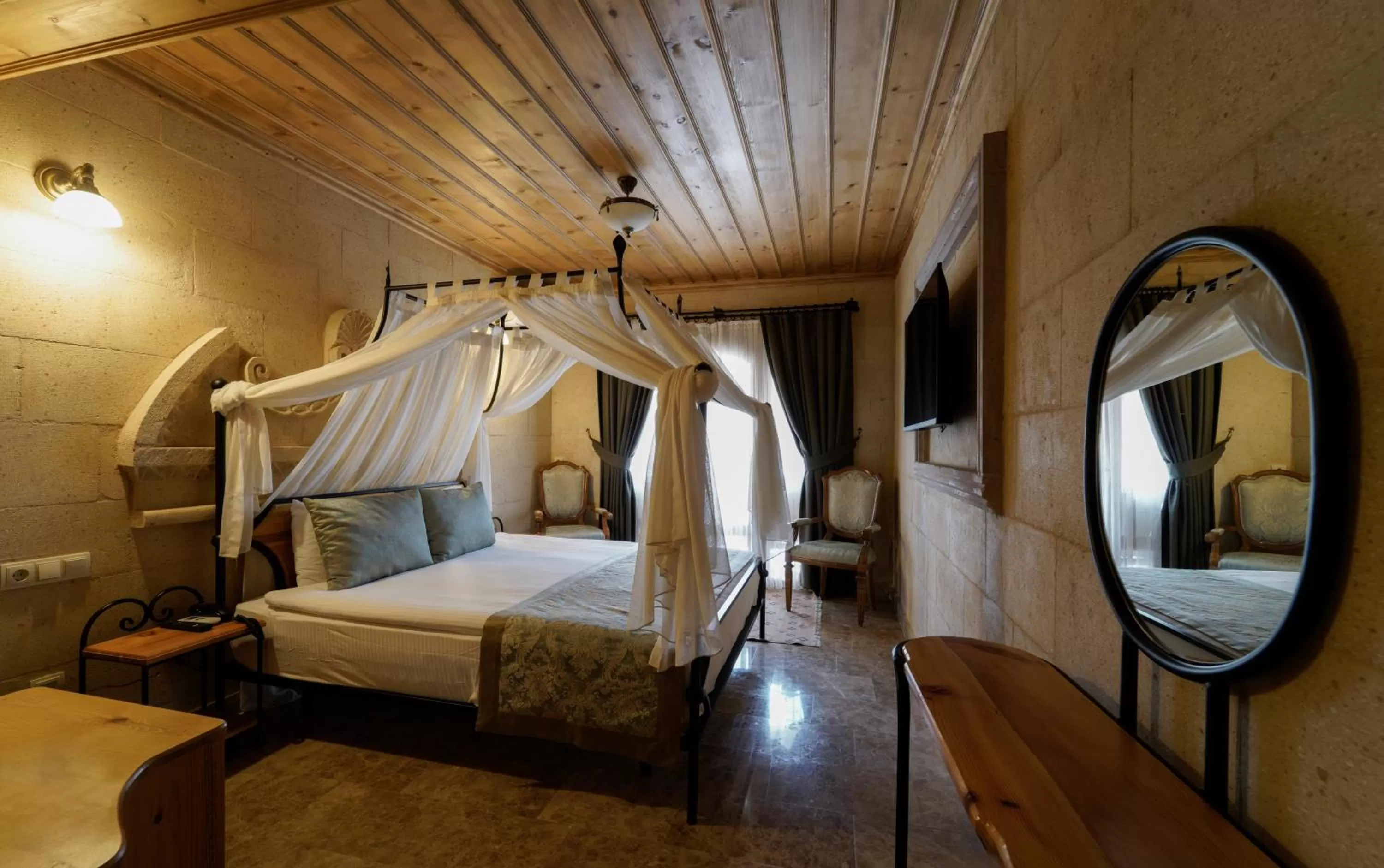 Bed in Cratus Stone Palace