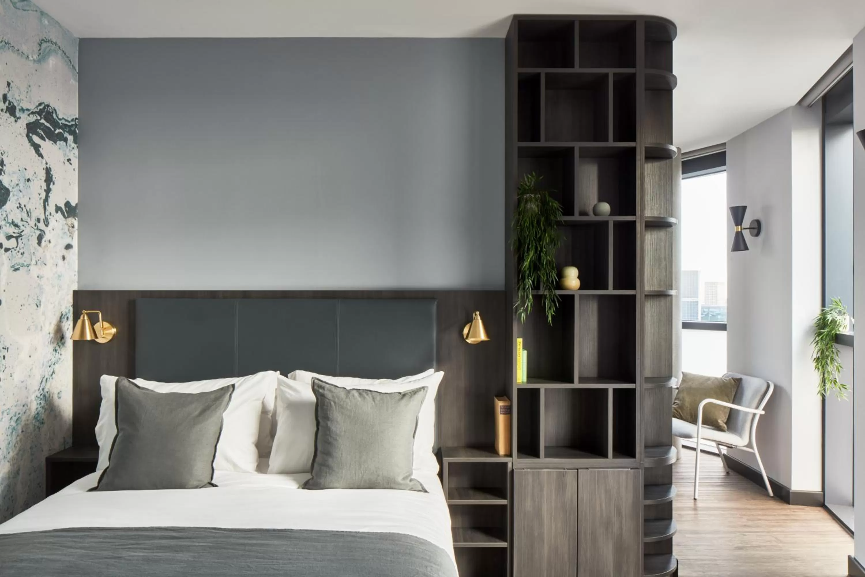 Bed in ARK Canary Wharf