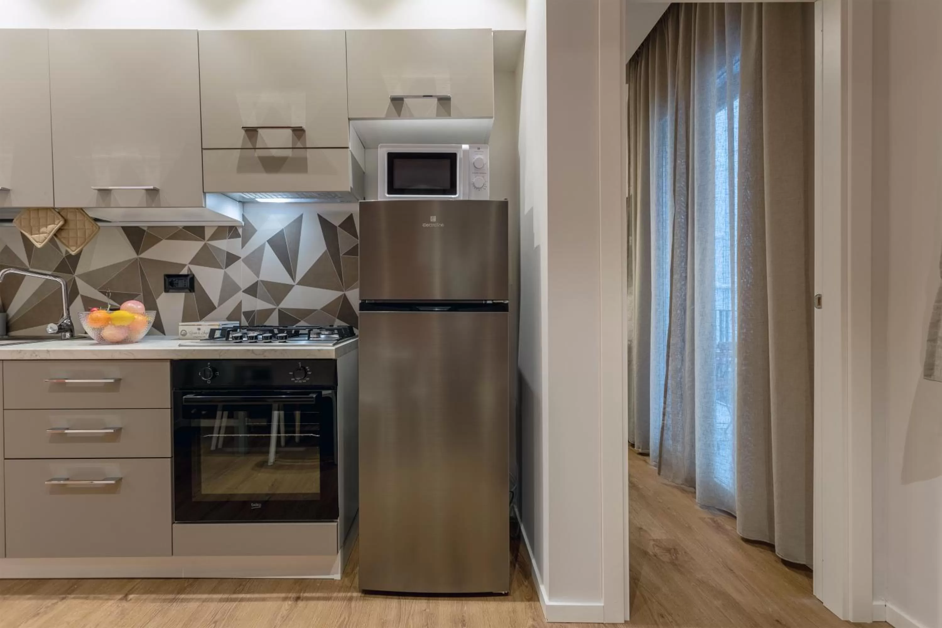 Kitchen or kitchenette in Quinto Stabile Rooms&Suite