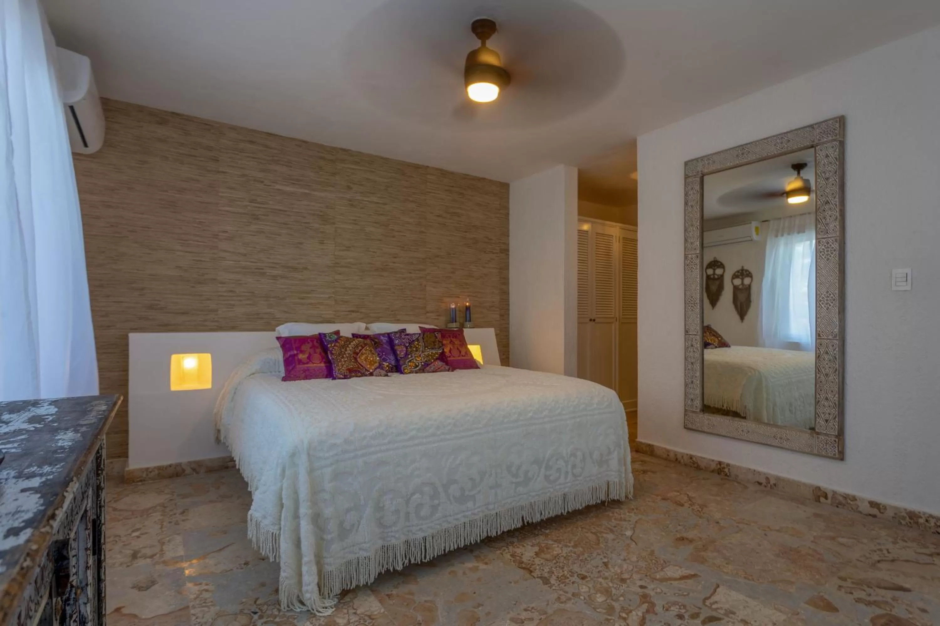 Bedroom, Bed in Lotus Beach Hotel - Adults Only