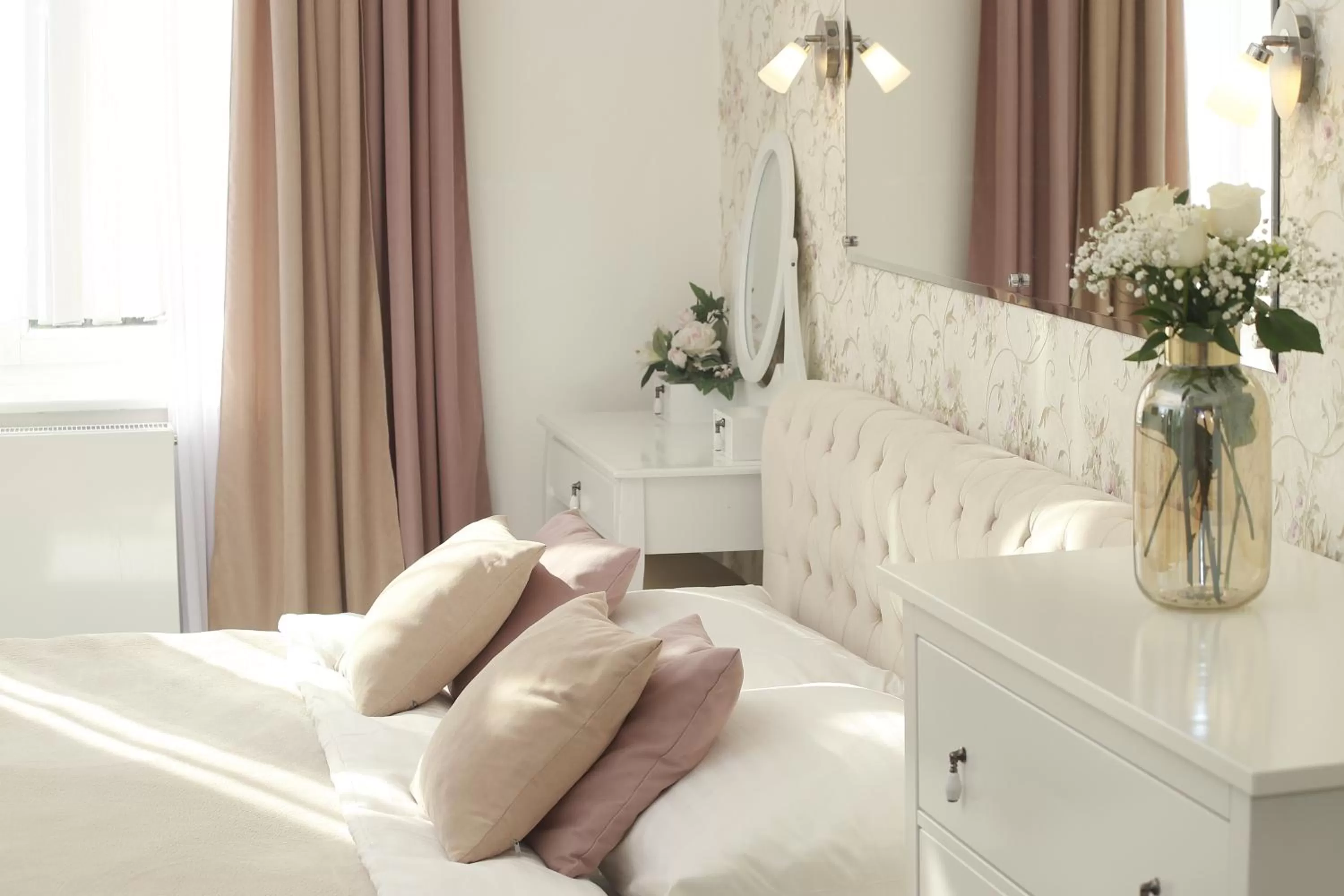 Bed in Wellness Pension Ametyst