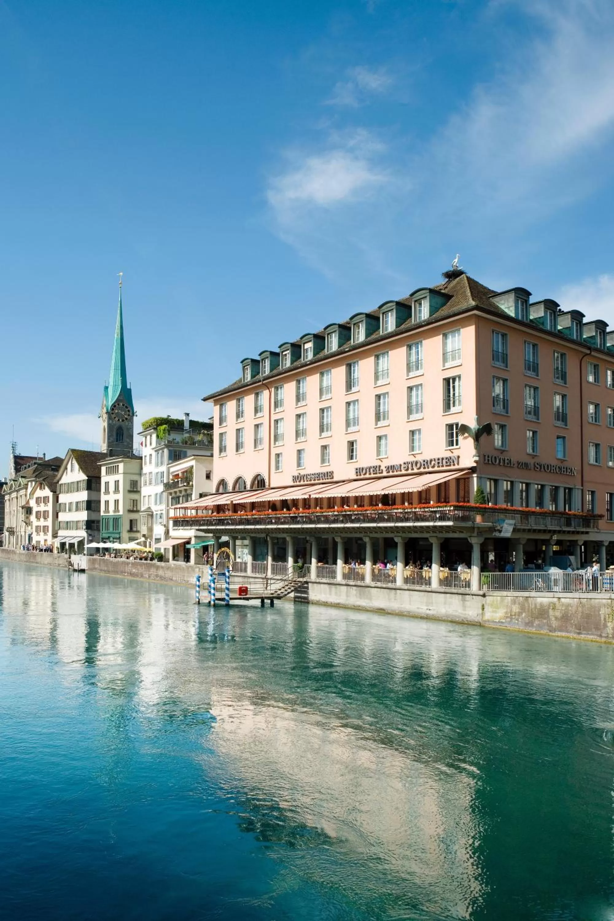 Property building in Storchen Zürich - Lifestyle Boutique Hotel