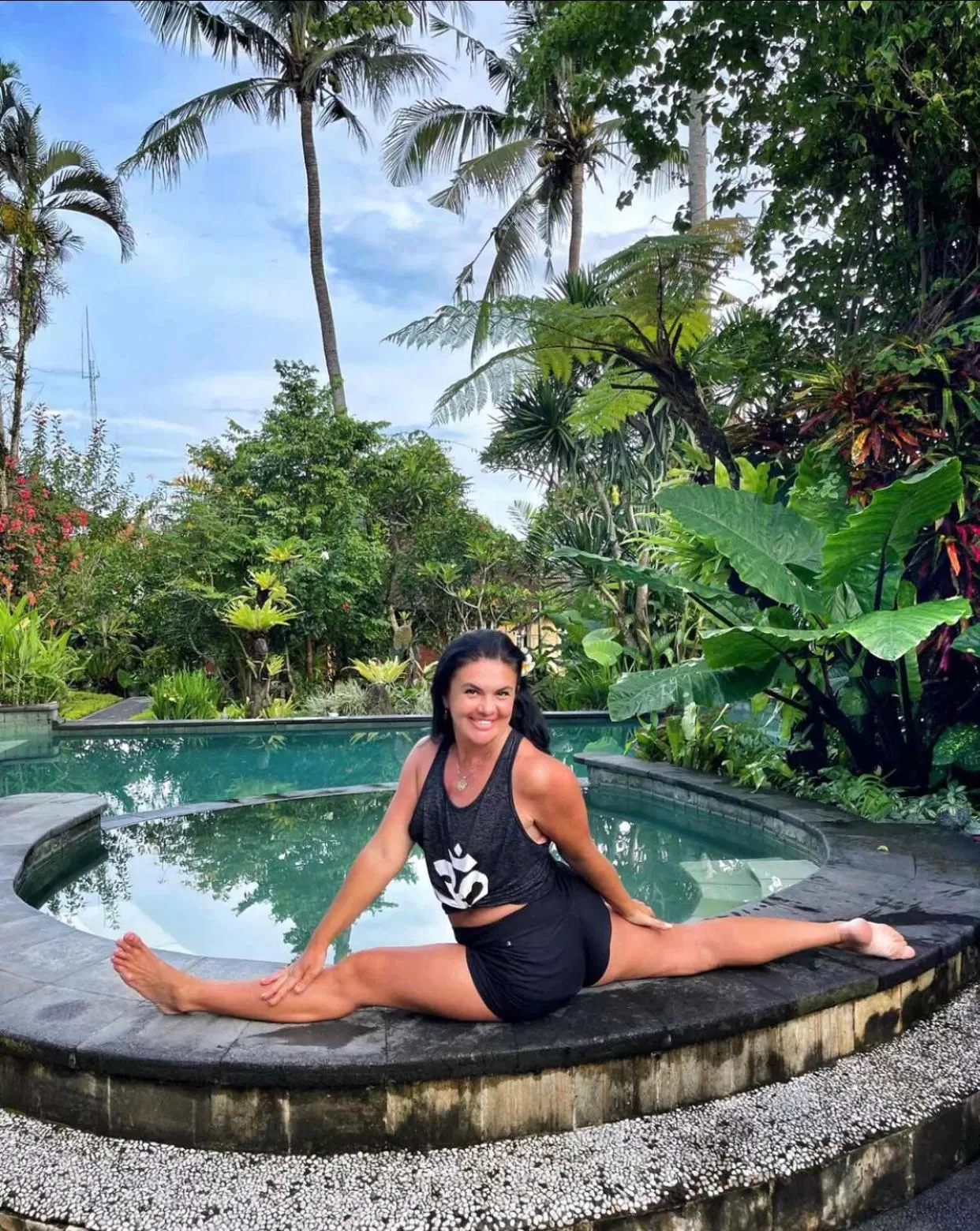 Pool view in White House