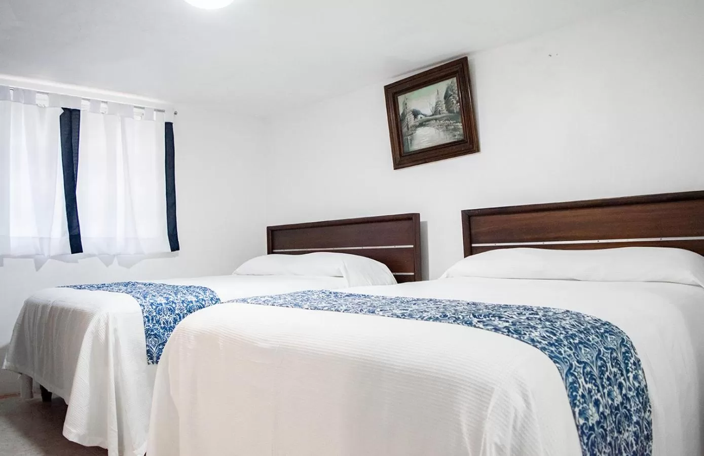 Bed in Hotel Rio Atlixco