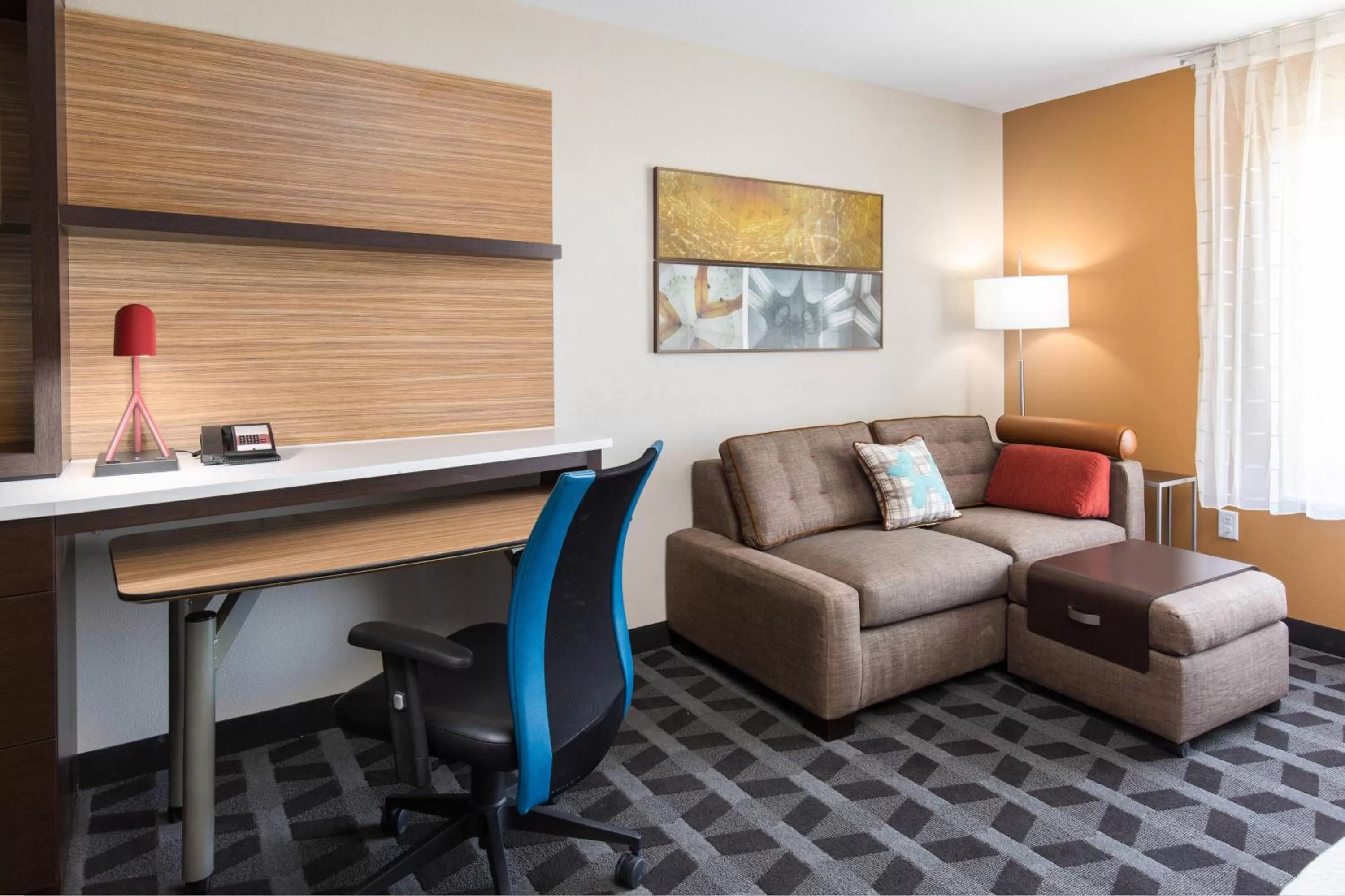 Living room in TownePlace Suites By Marriott Las Vegas Stadium District