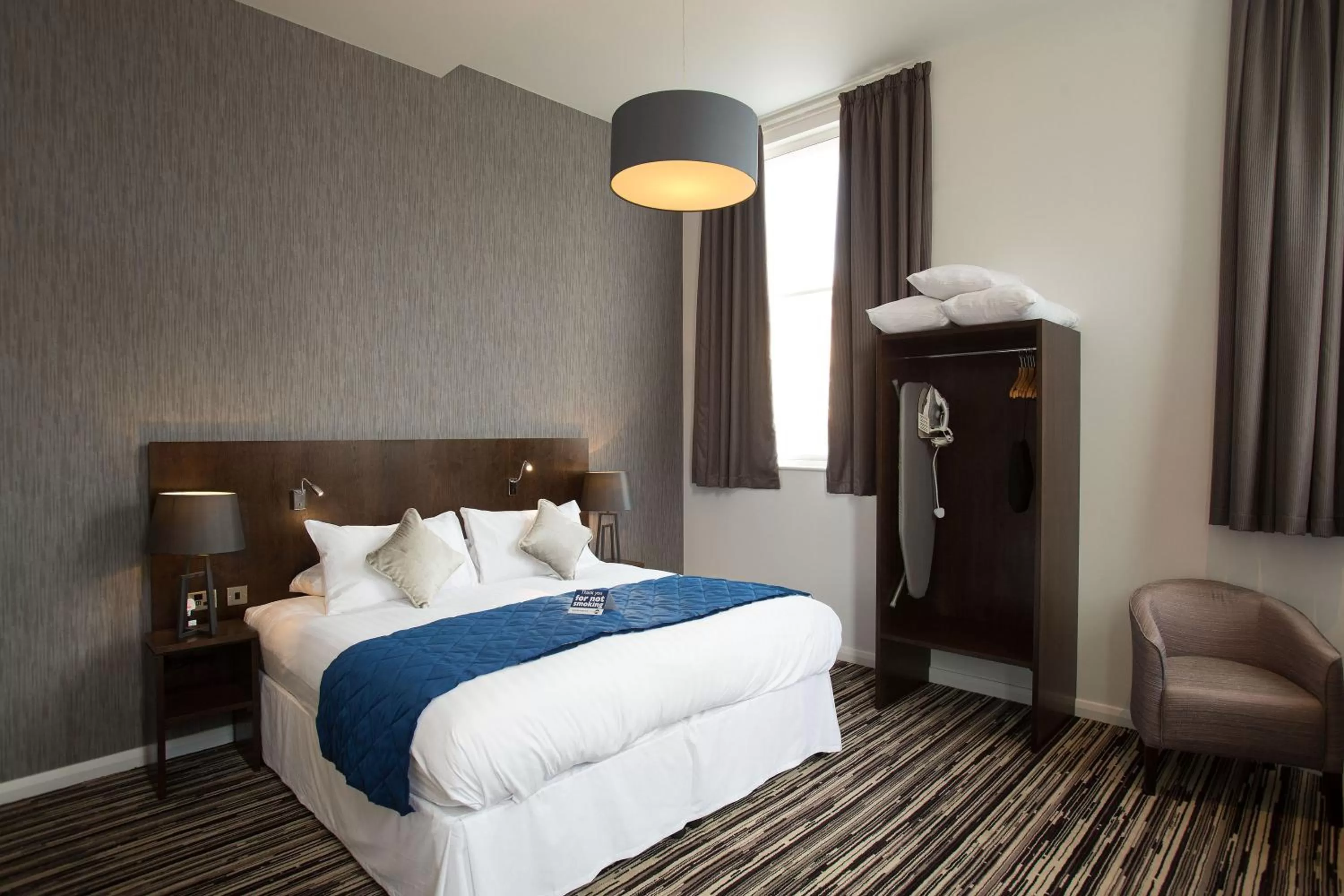 Shower, Bed in The Furness Railway Wetherspoon