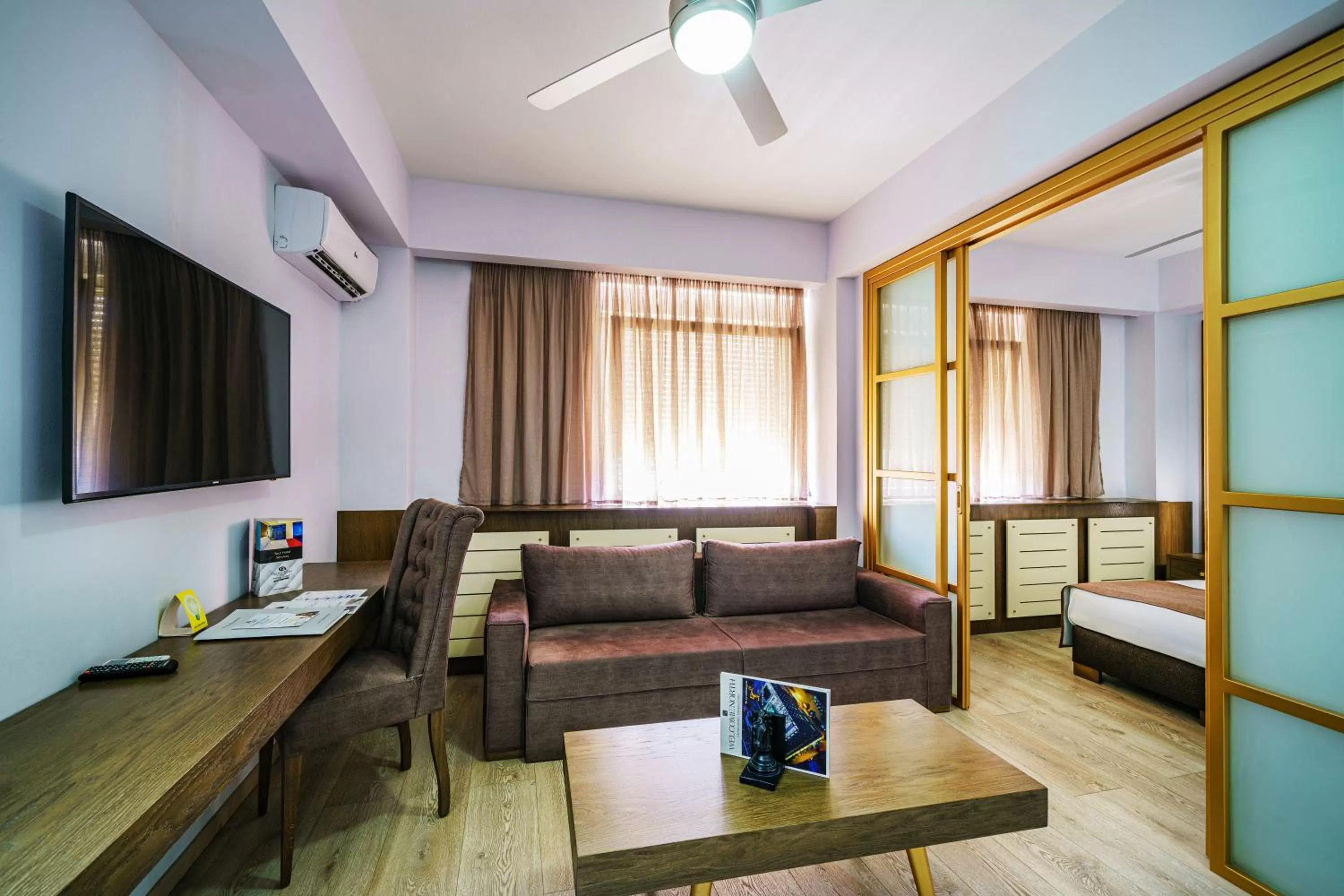 Living room in Capsis Hotel Thessaloniki