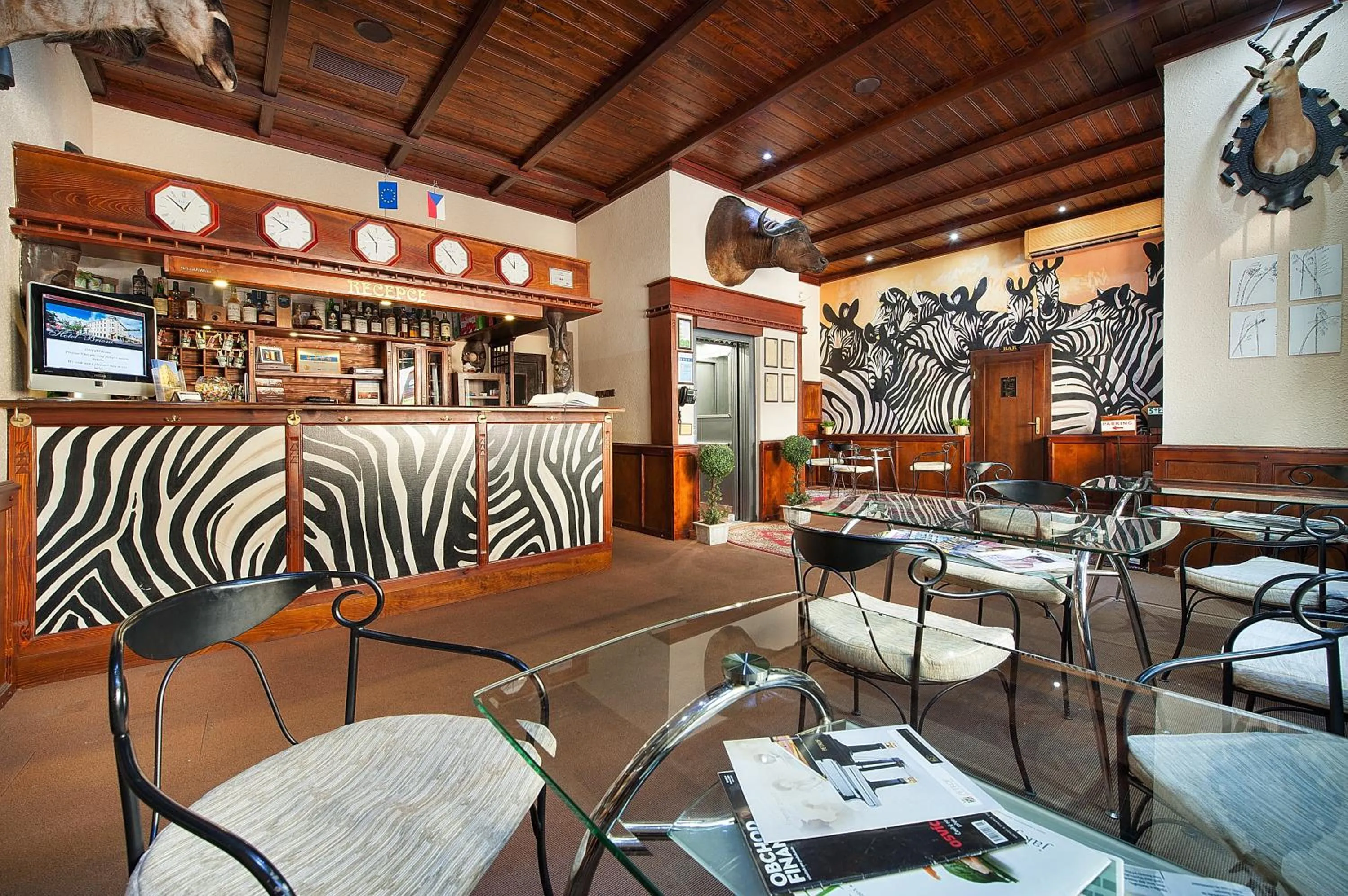 Lobby or reception in Brioni Boutique Hotel 4*