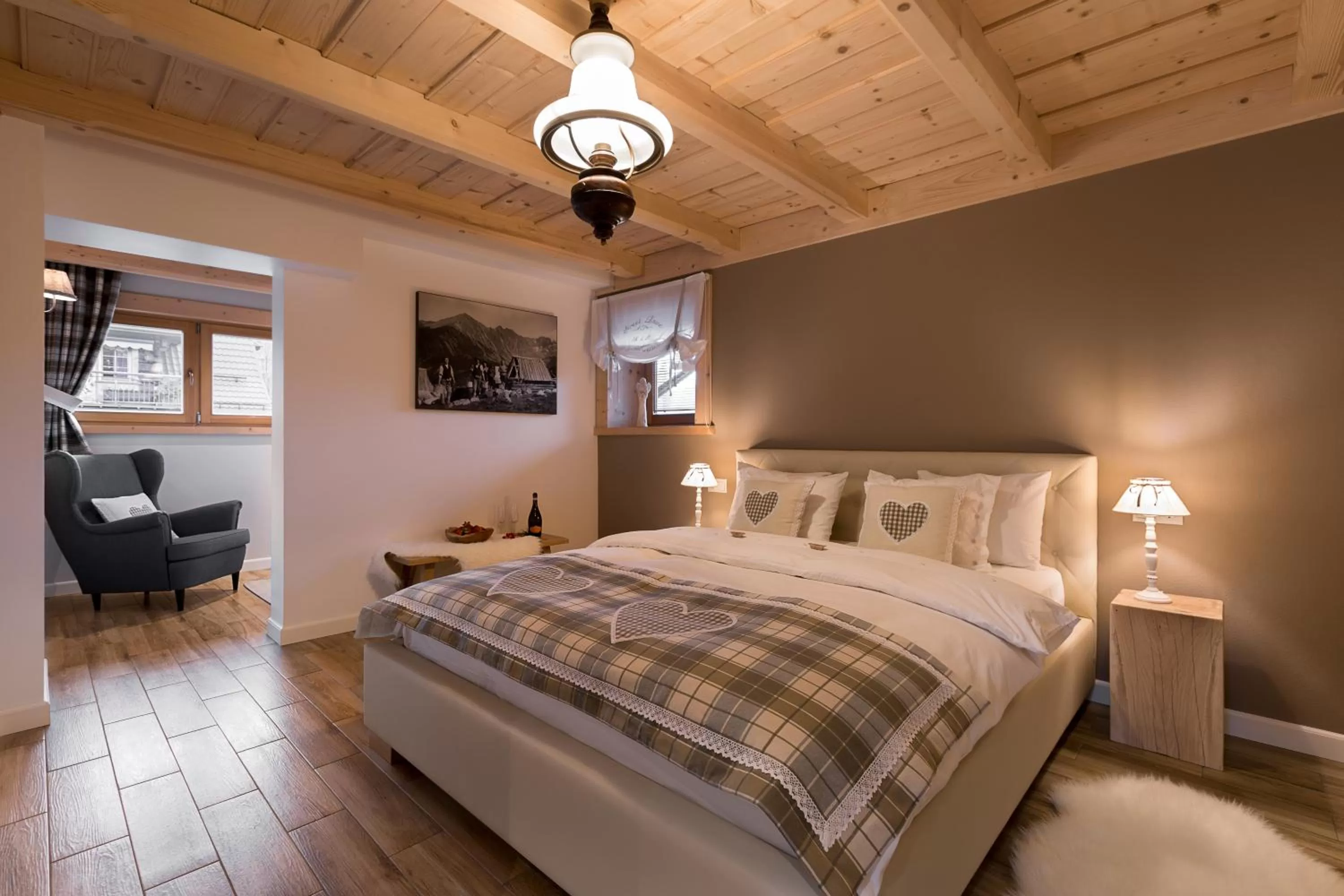 Bed in Aparthotel Bambi