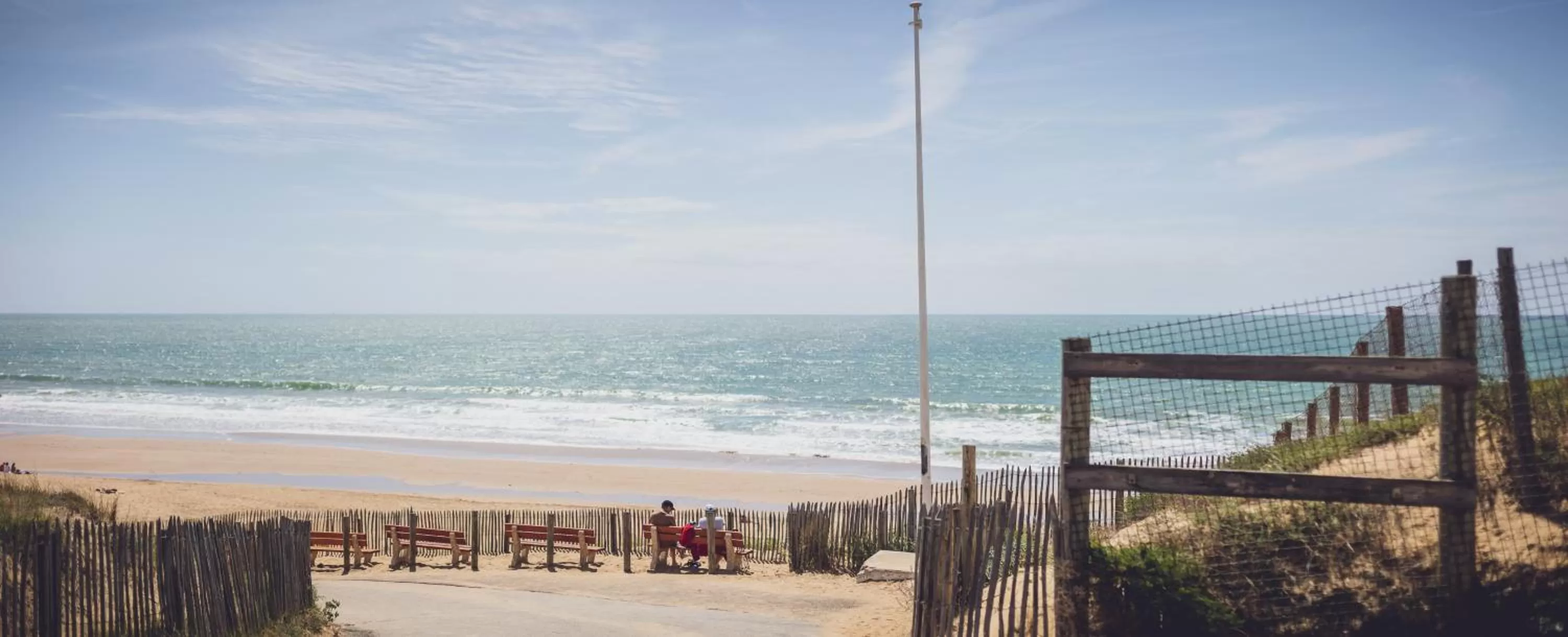 Beach in La Côte de Lumière