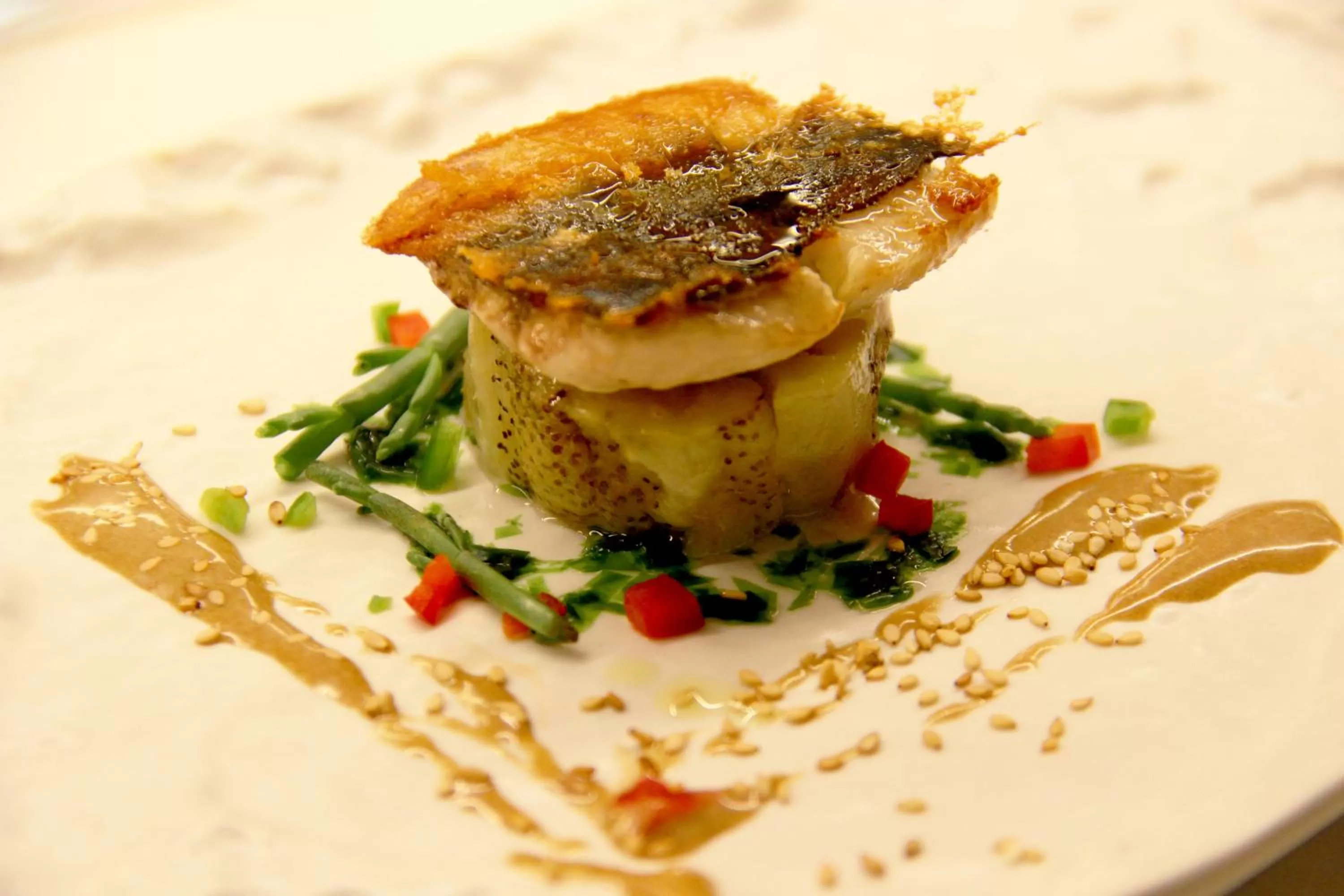 Food close-up in Ohla Eixample