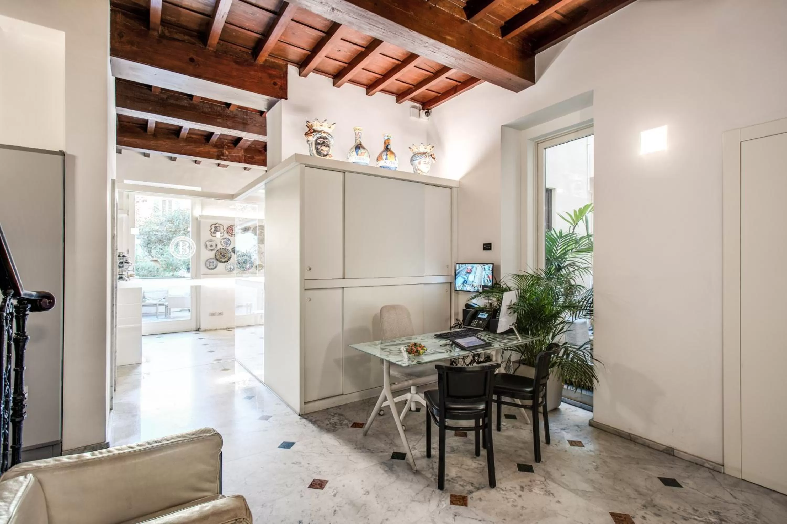 Lobby or reception in Hotel Boston