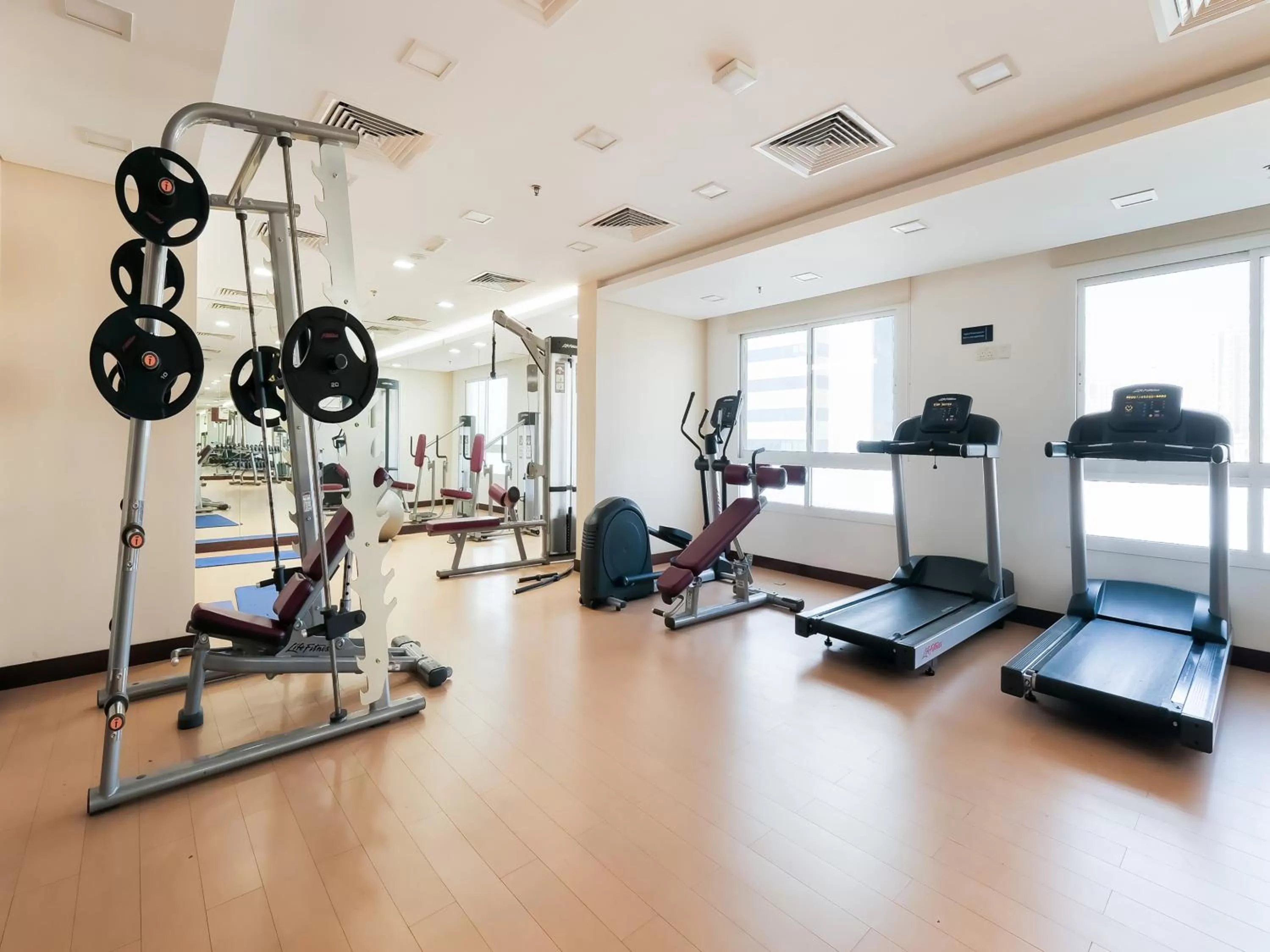 Fitness centre/facilities in Action Hotel Ras Al Khaimah