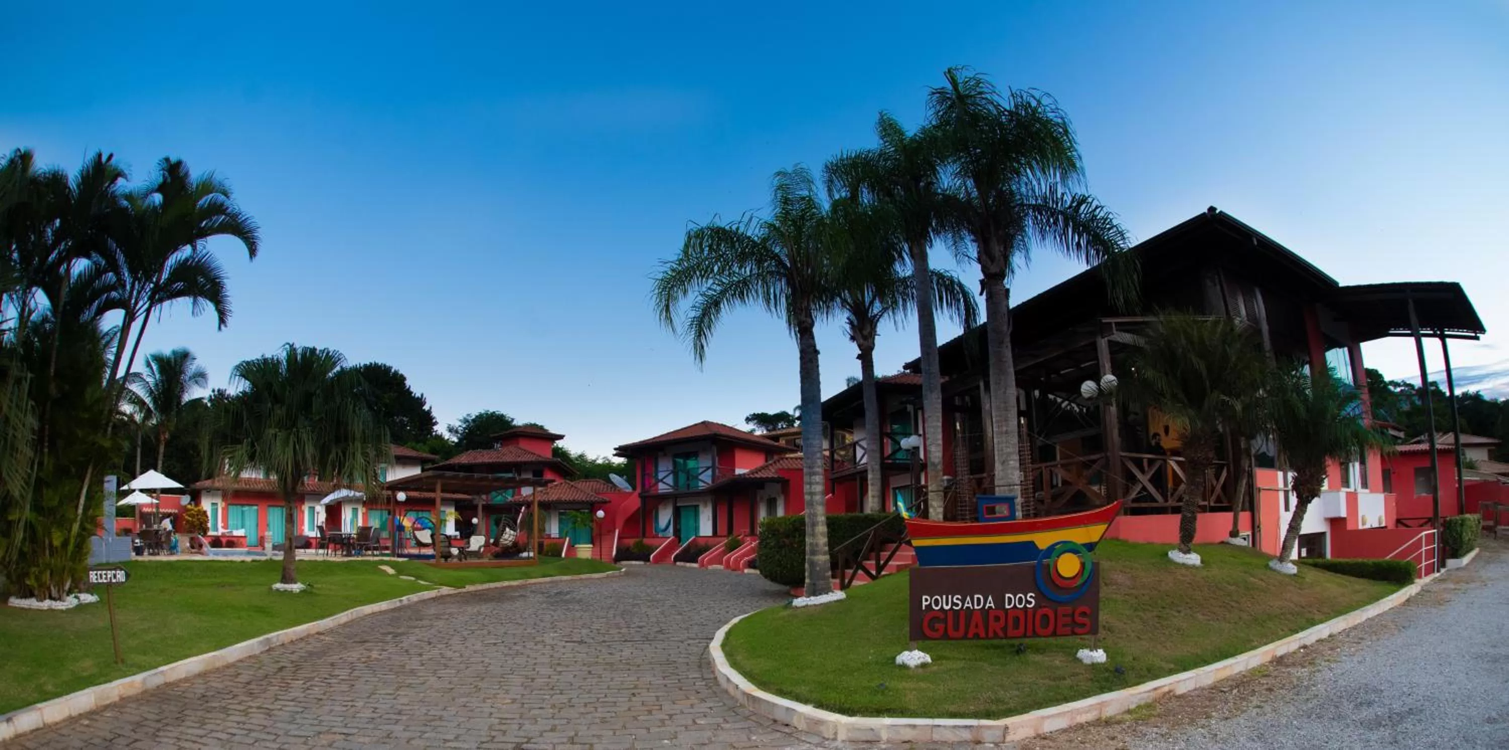 Property building in Pousada dos Guardiões