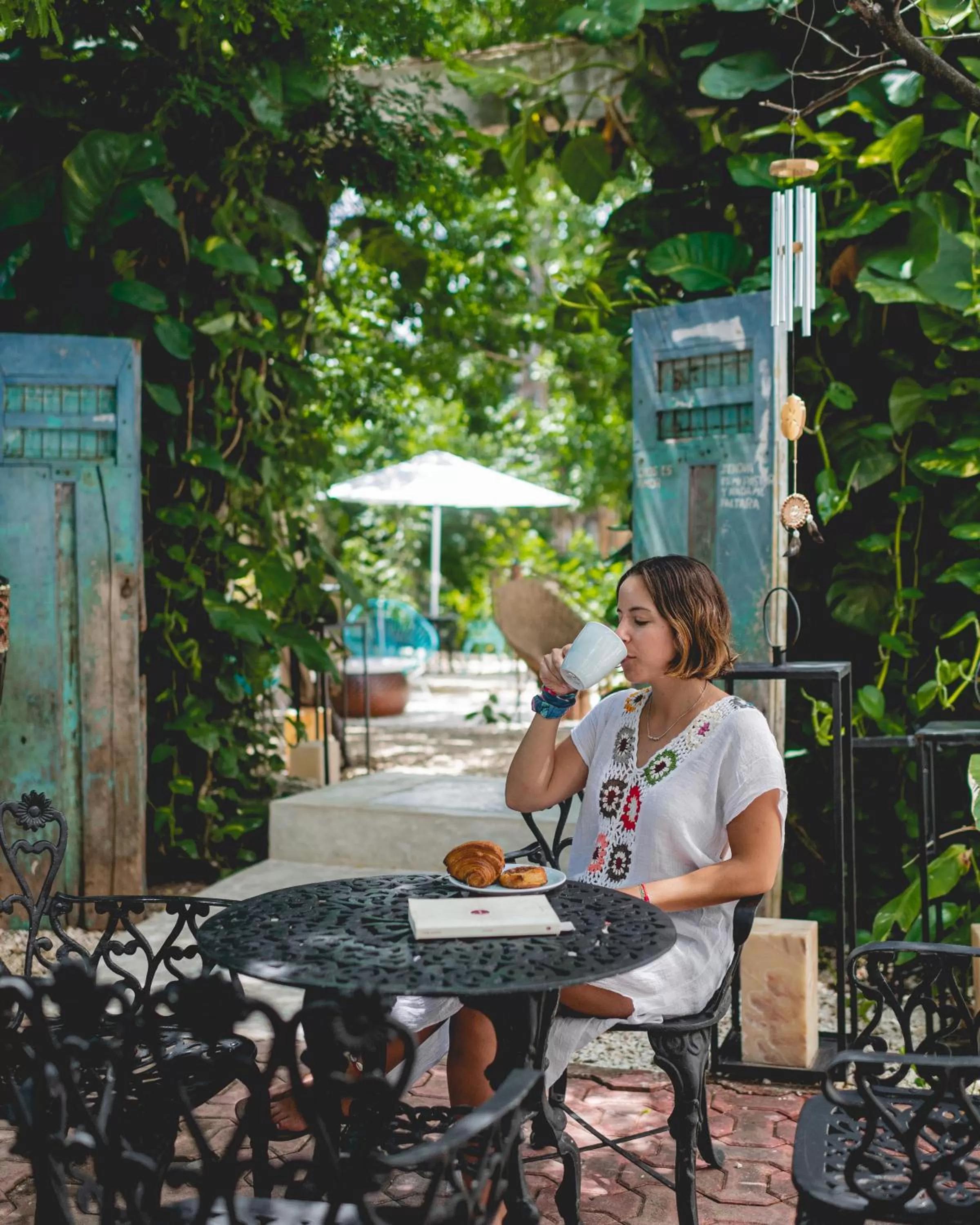 Patio in LA TULUMEÑA Boutique Hotel