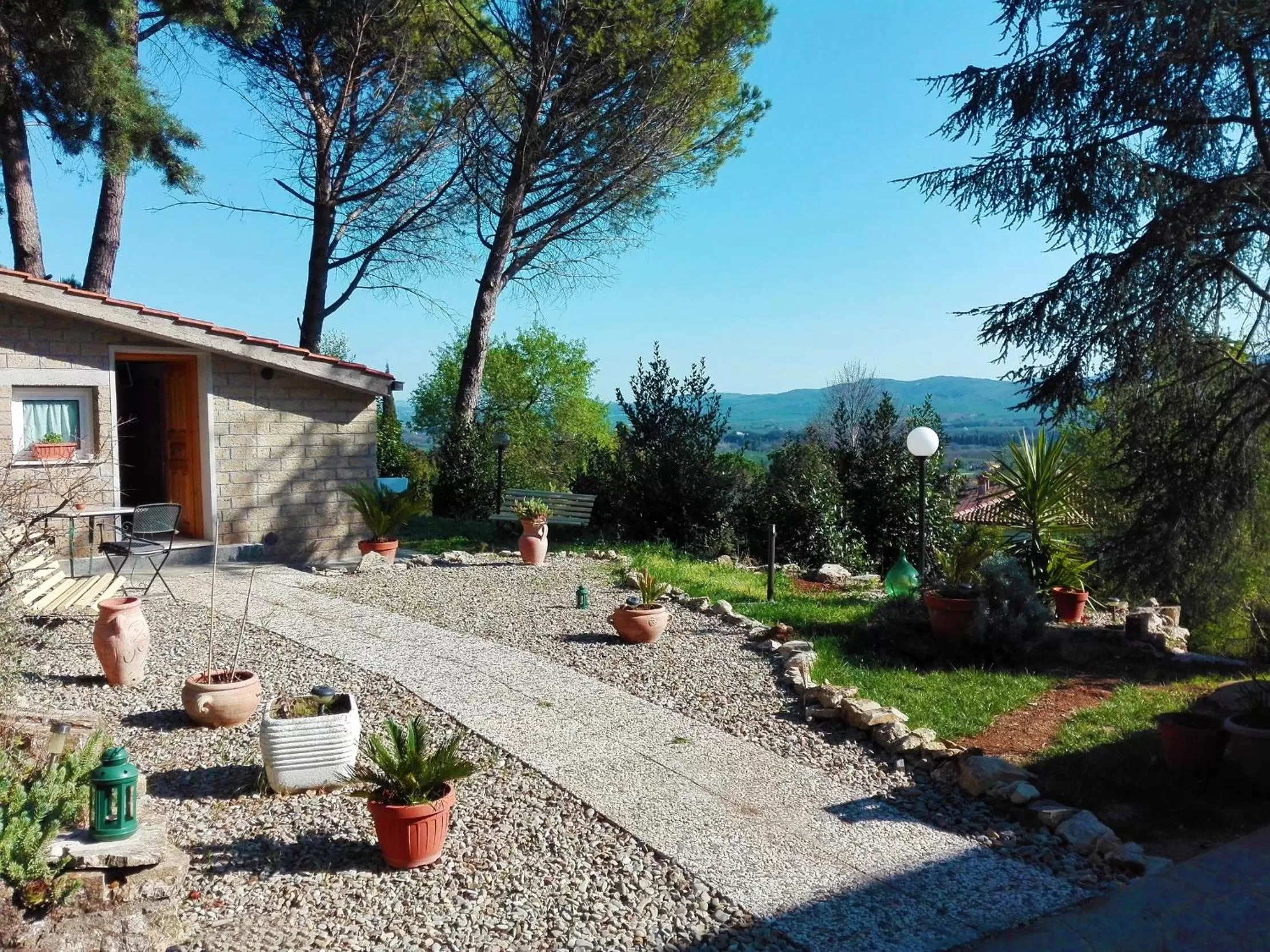 Patio in Bed and Breakfast Romantica Evasione