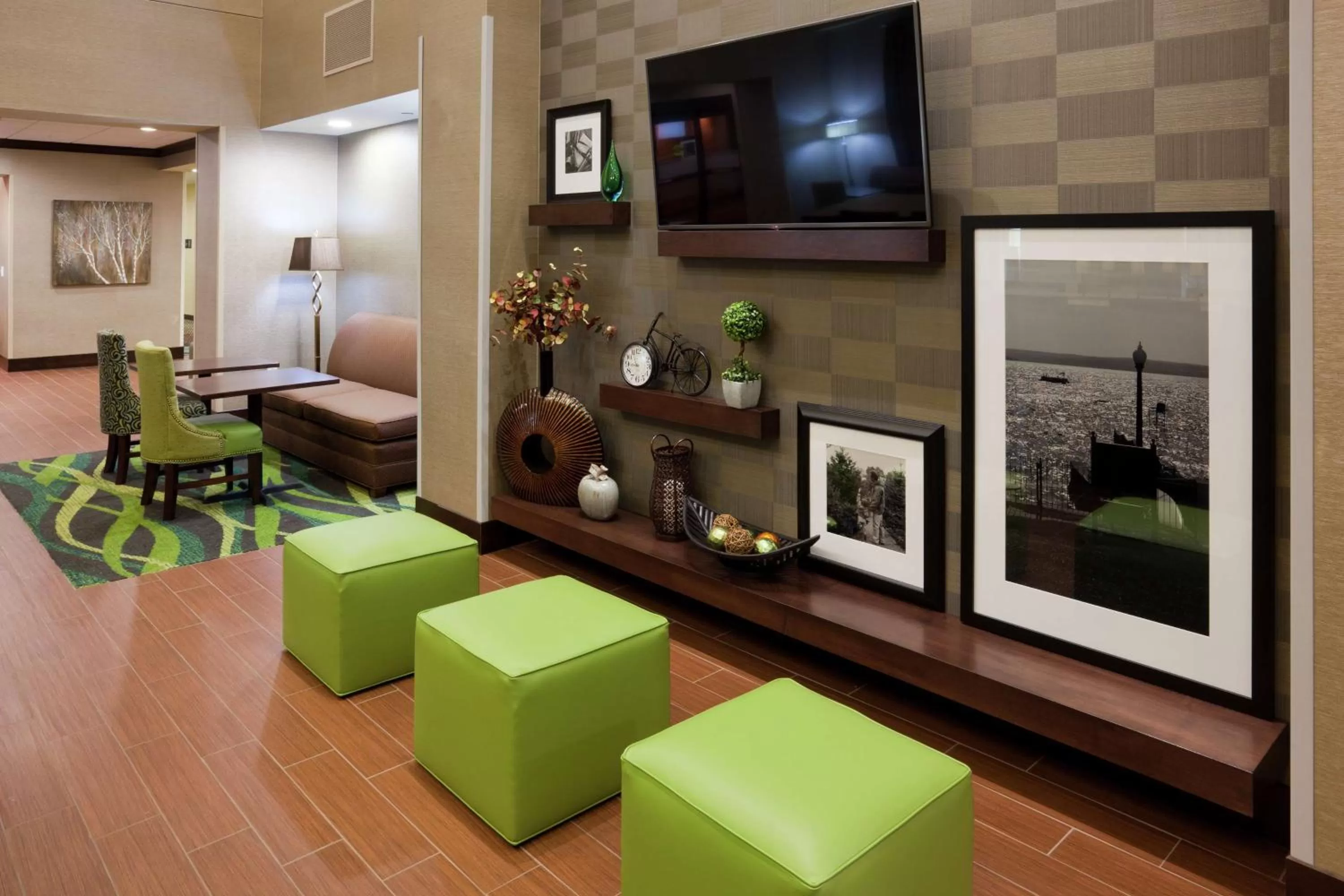 Lobby or reception in Hampton Inn & Suites Minneapolis West/ Minnetonka