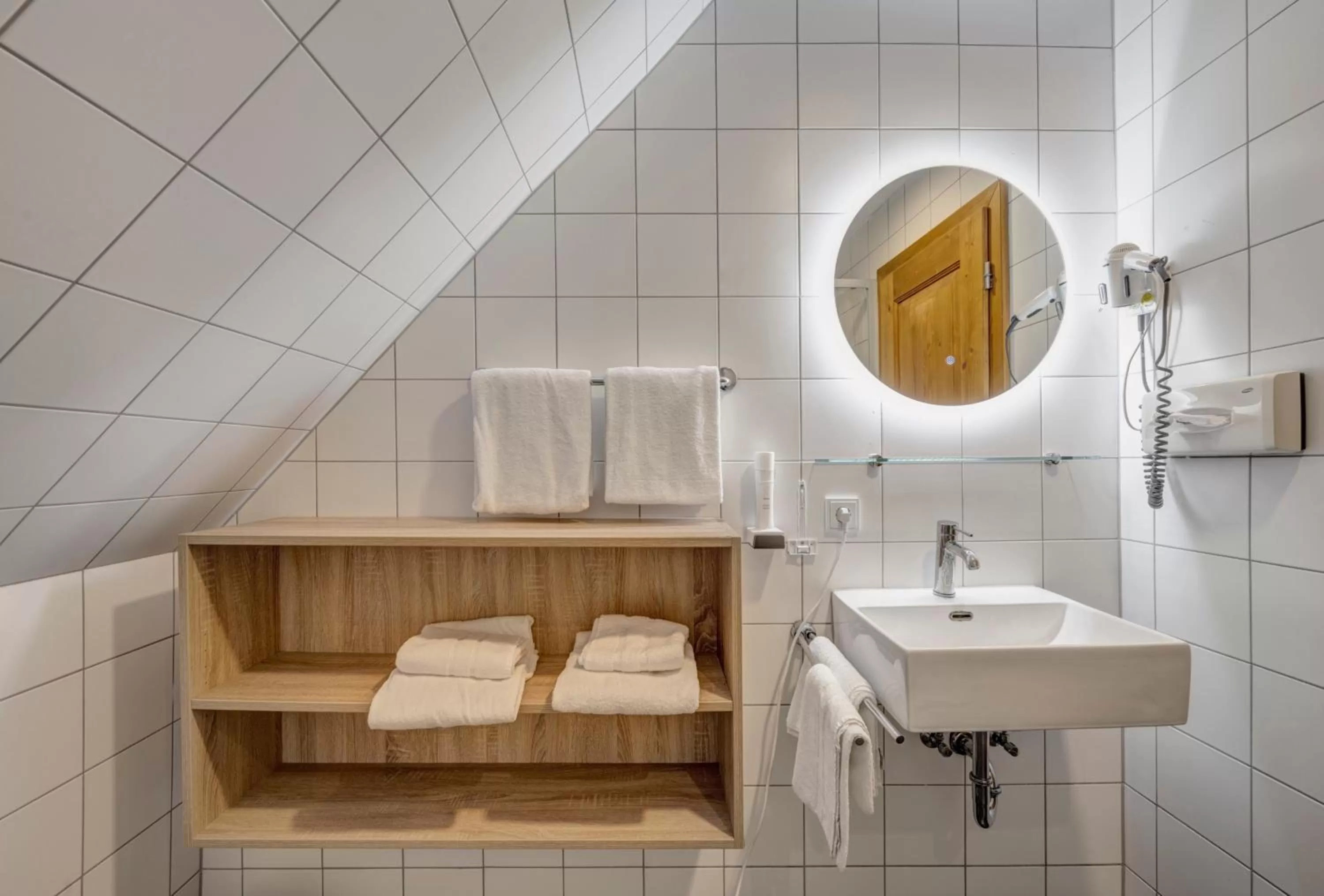 Bathroom in Hotel Schleuse