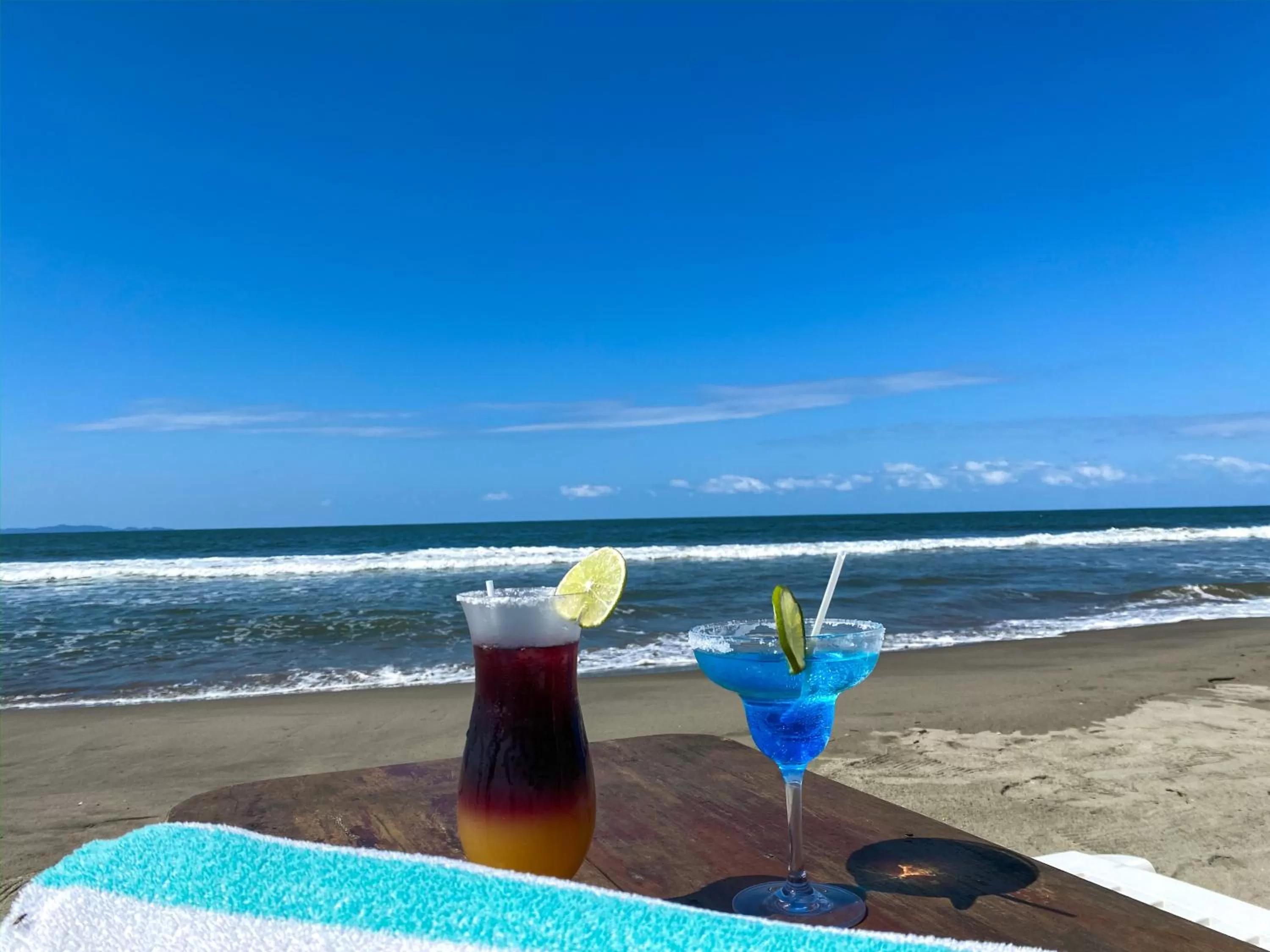 Drinks in La Ensenada Beach Resort