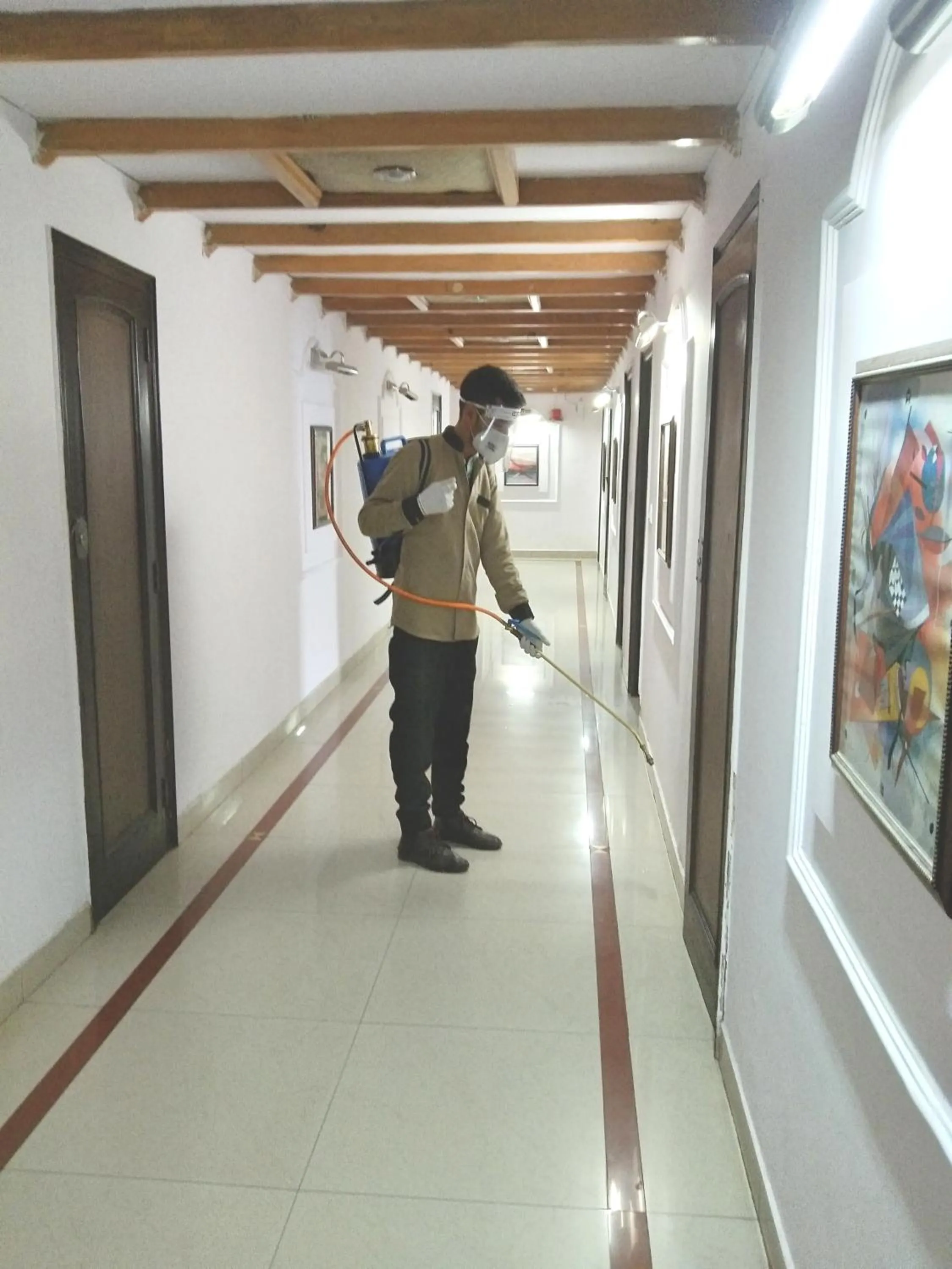 Property building in Snow Valley Resorts Dalhousie