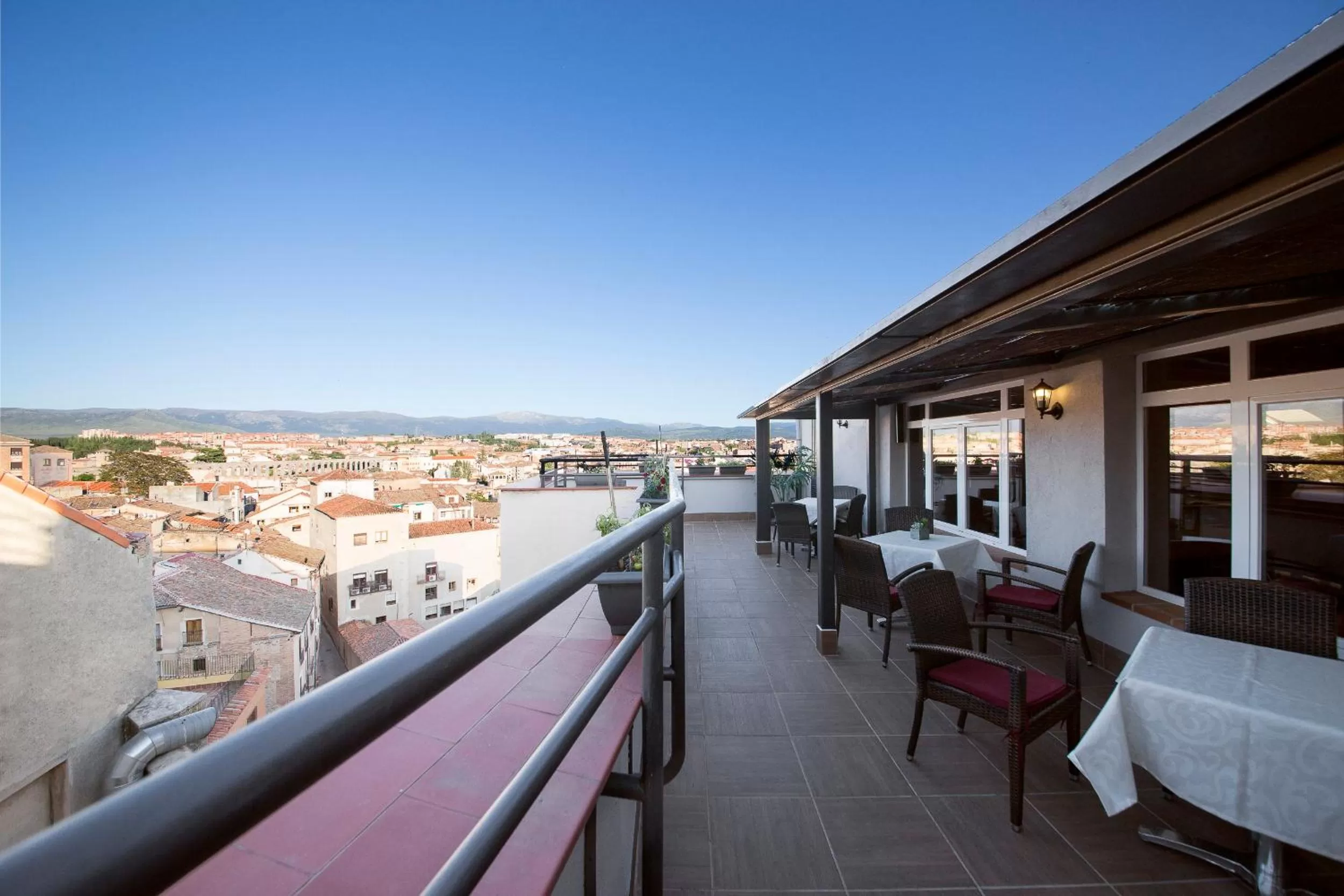Balcony/Terrace in Hotel Real Segovia by Recordis Hotels