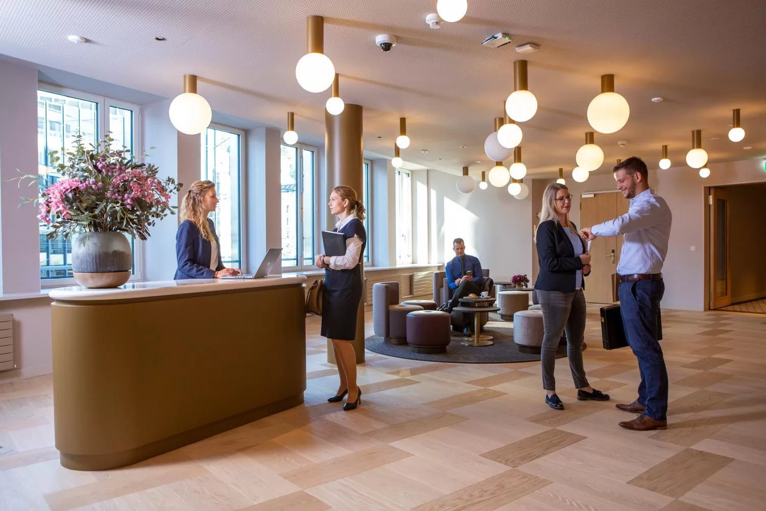 Staff in Hotel Walhalla