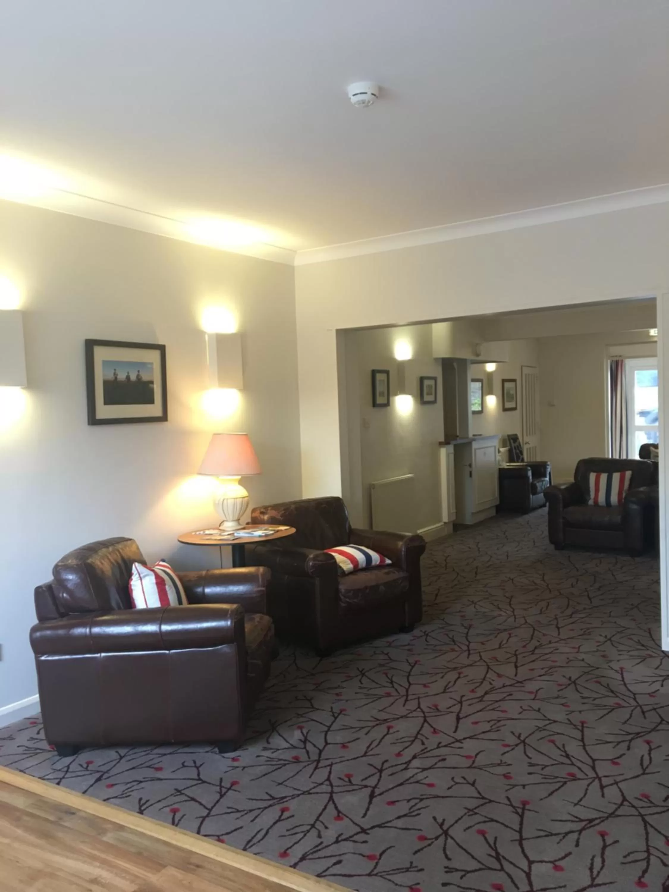 Communal lounge/ TV room in Penny Farthing Hotel & Cottages