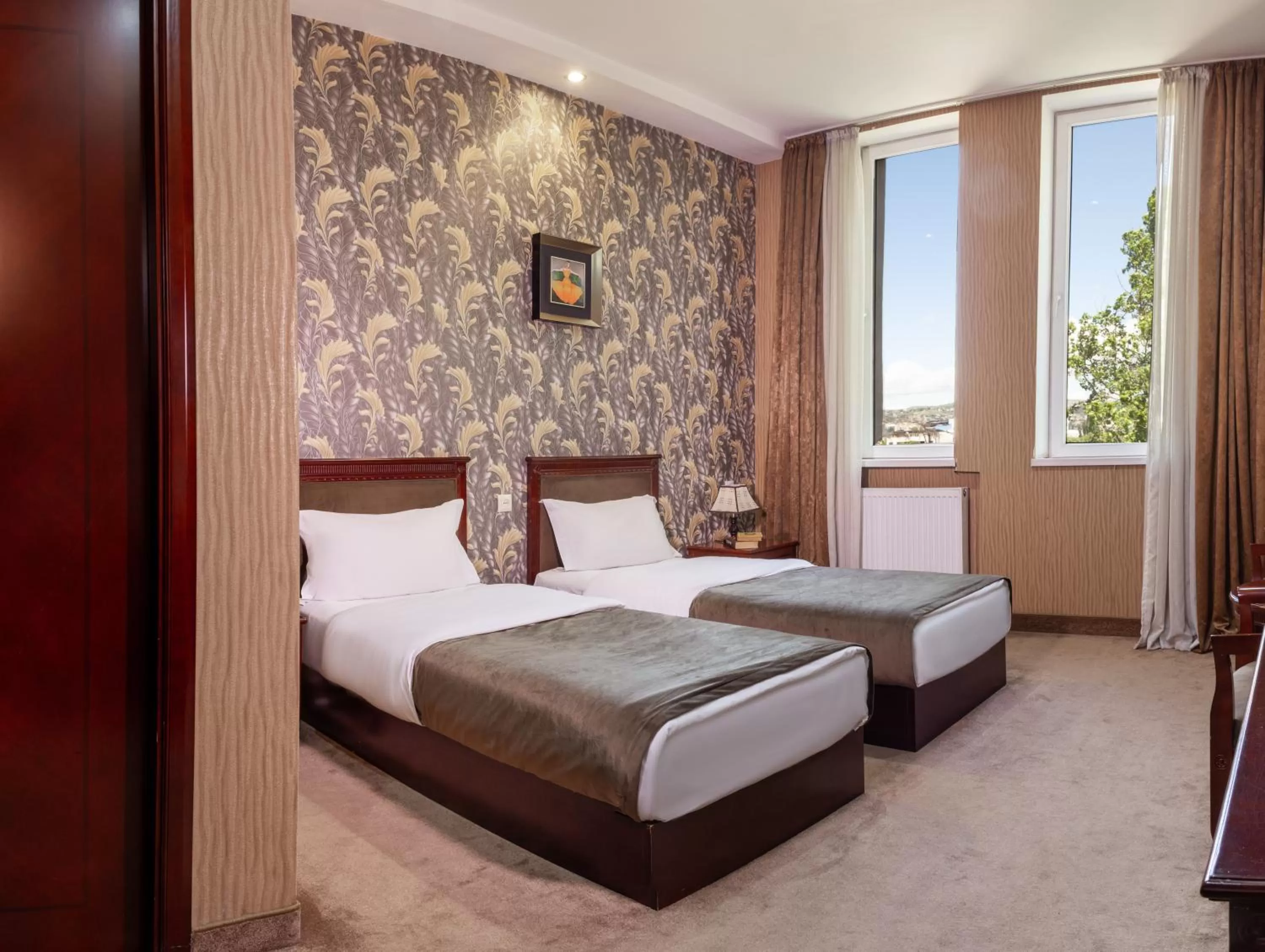 Bed in Margo Palace Hotel