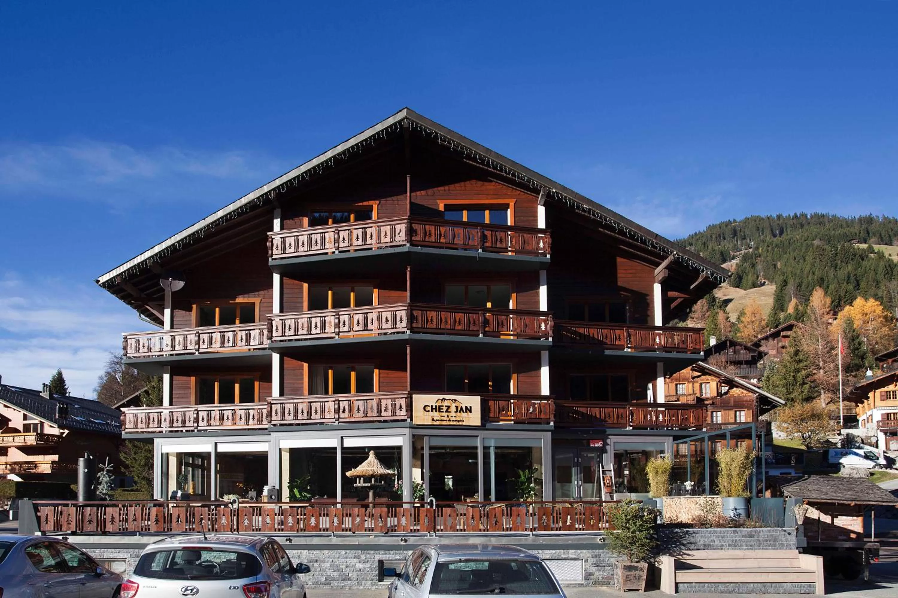 Property building in Boutique-Hôtel Chez Jan