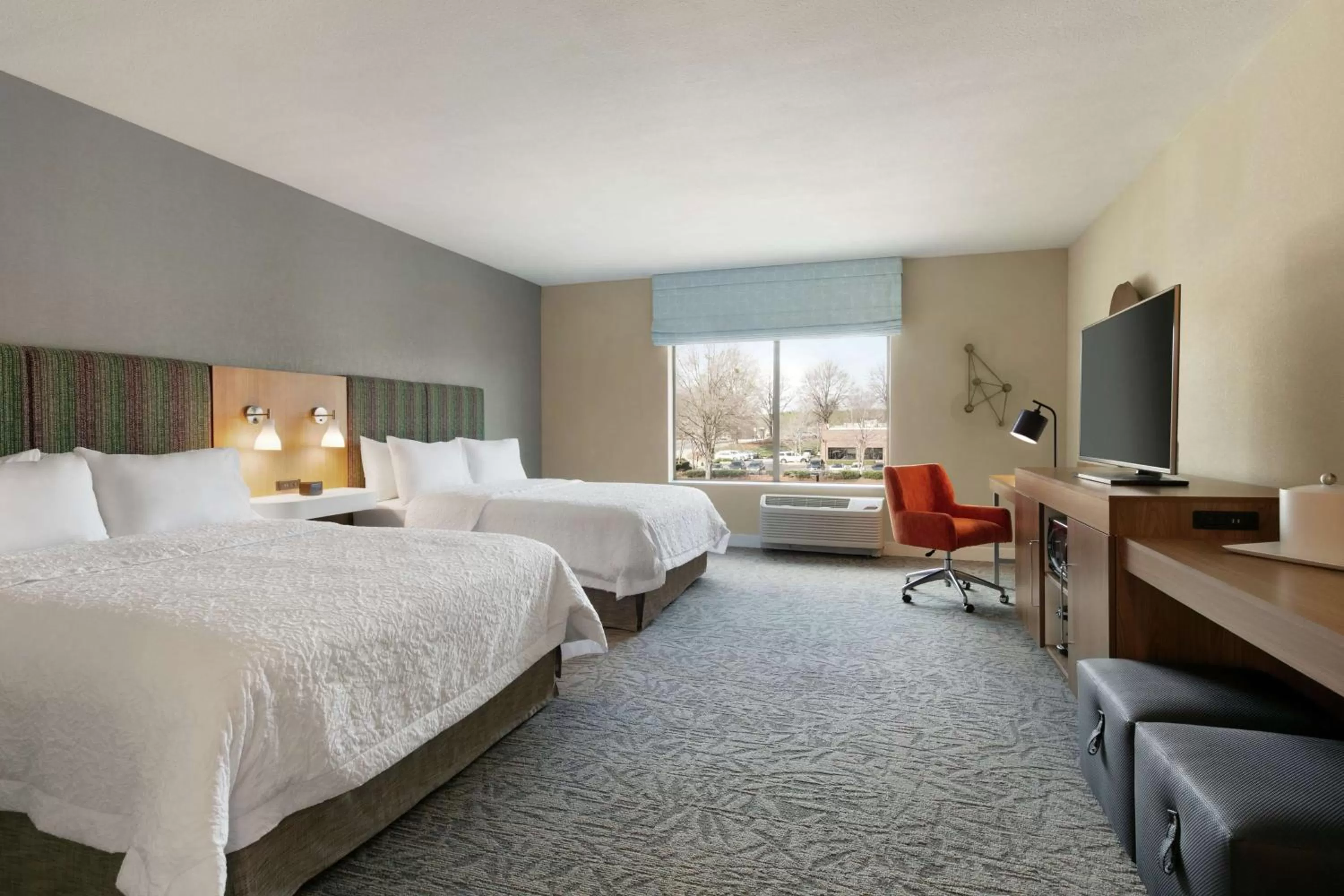Bedroom, Bed in Hampton Inn And Suites By Hilton Johns Creek