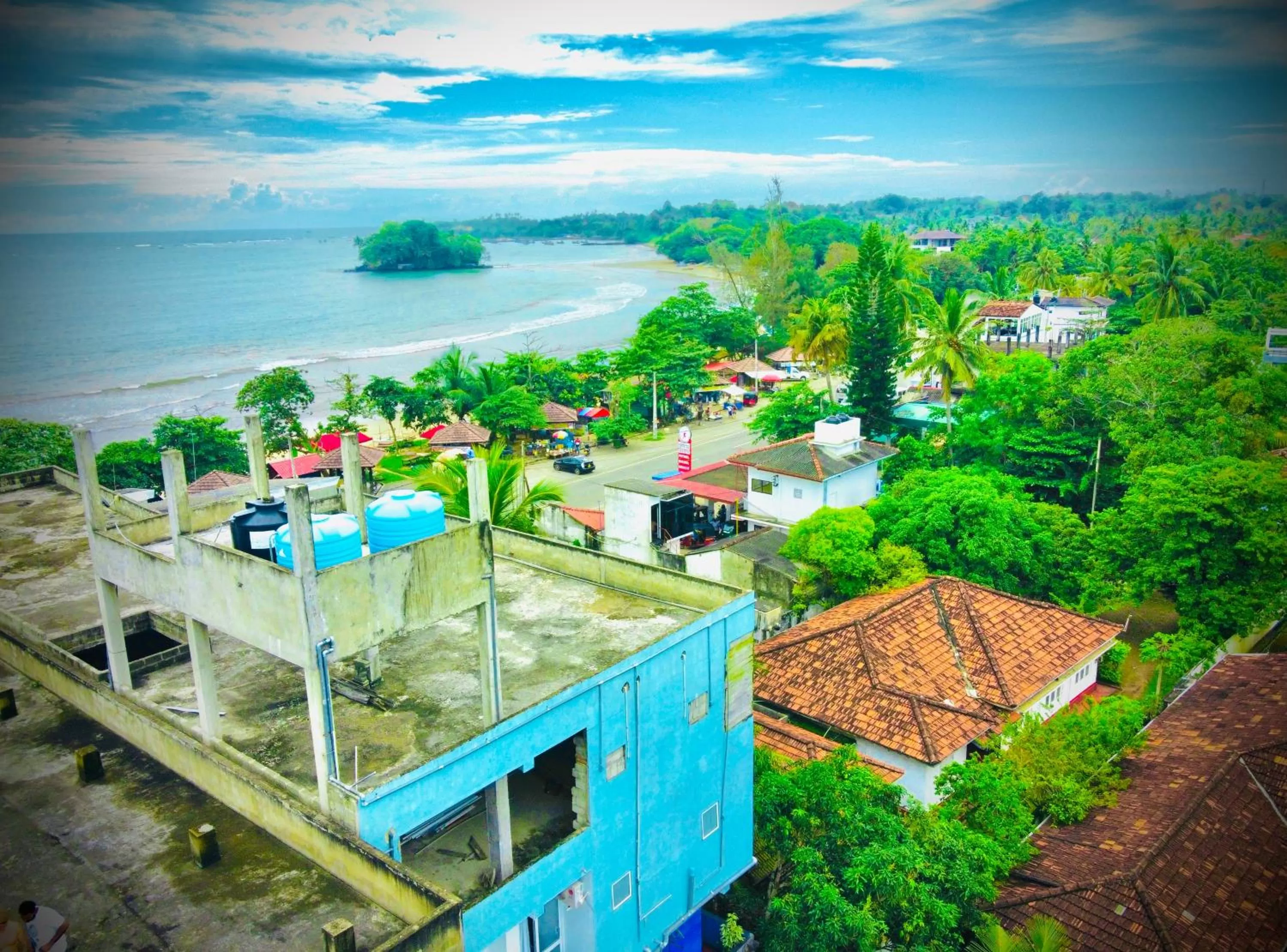 Property building in Surasa Beach Resort