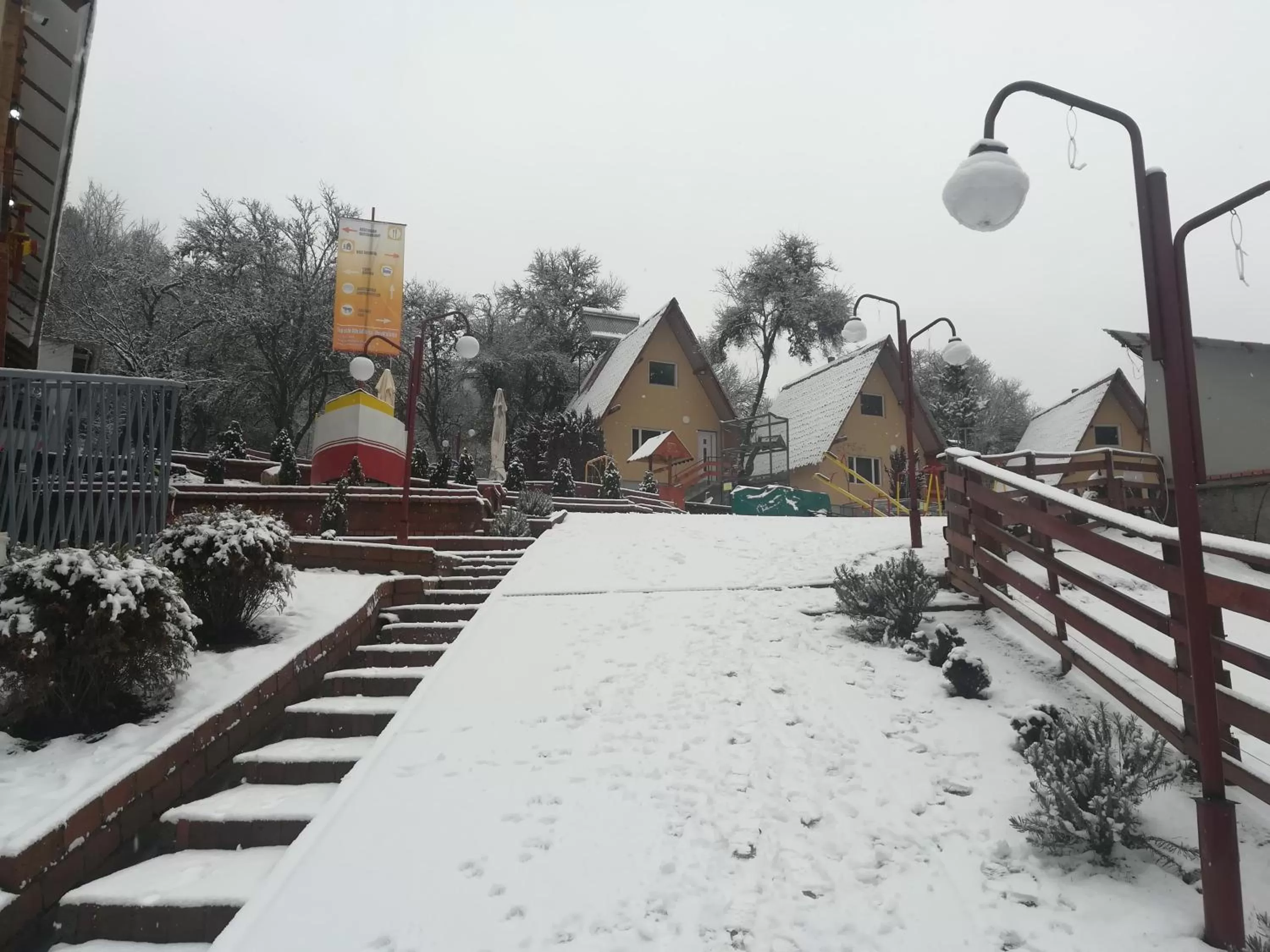 Winter in Etno selo Vile Jefimija, selo Preobrazenje, Vranje